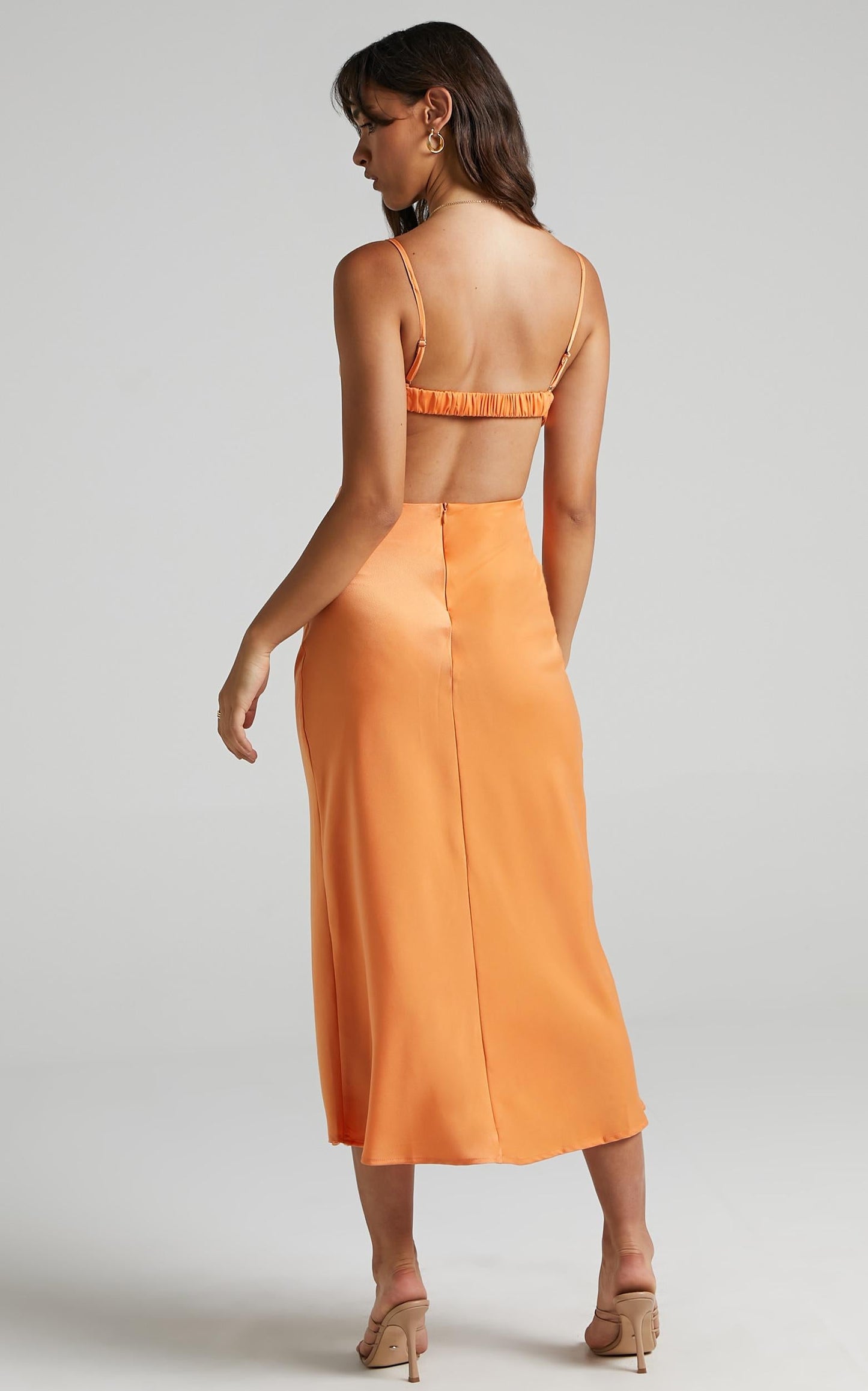 Kerley Dress in Orange