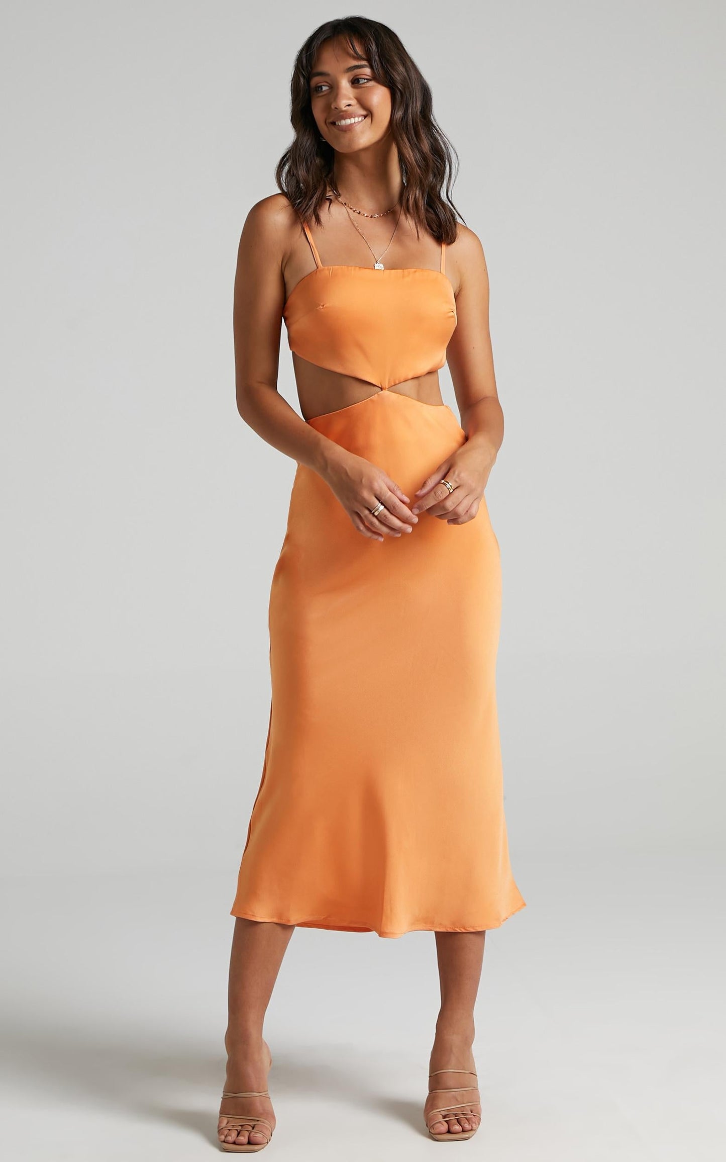 Kerley Dress in Orange