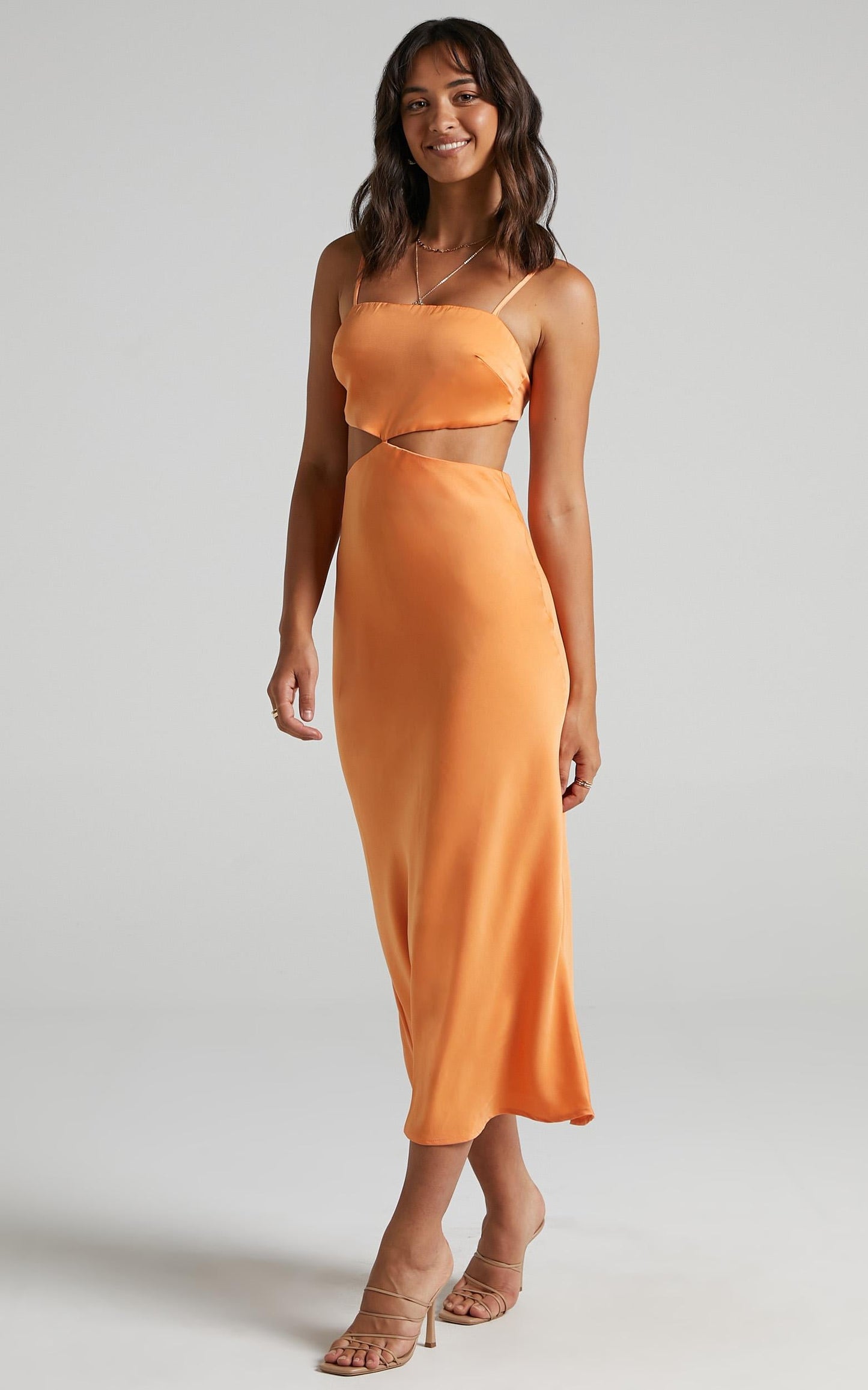Kerley Dress in Orange