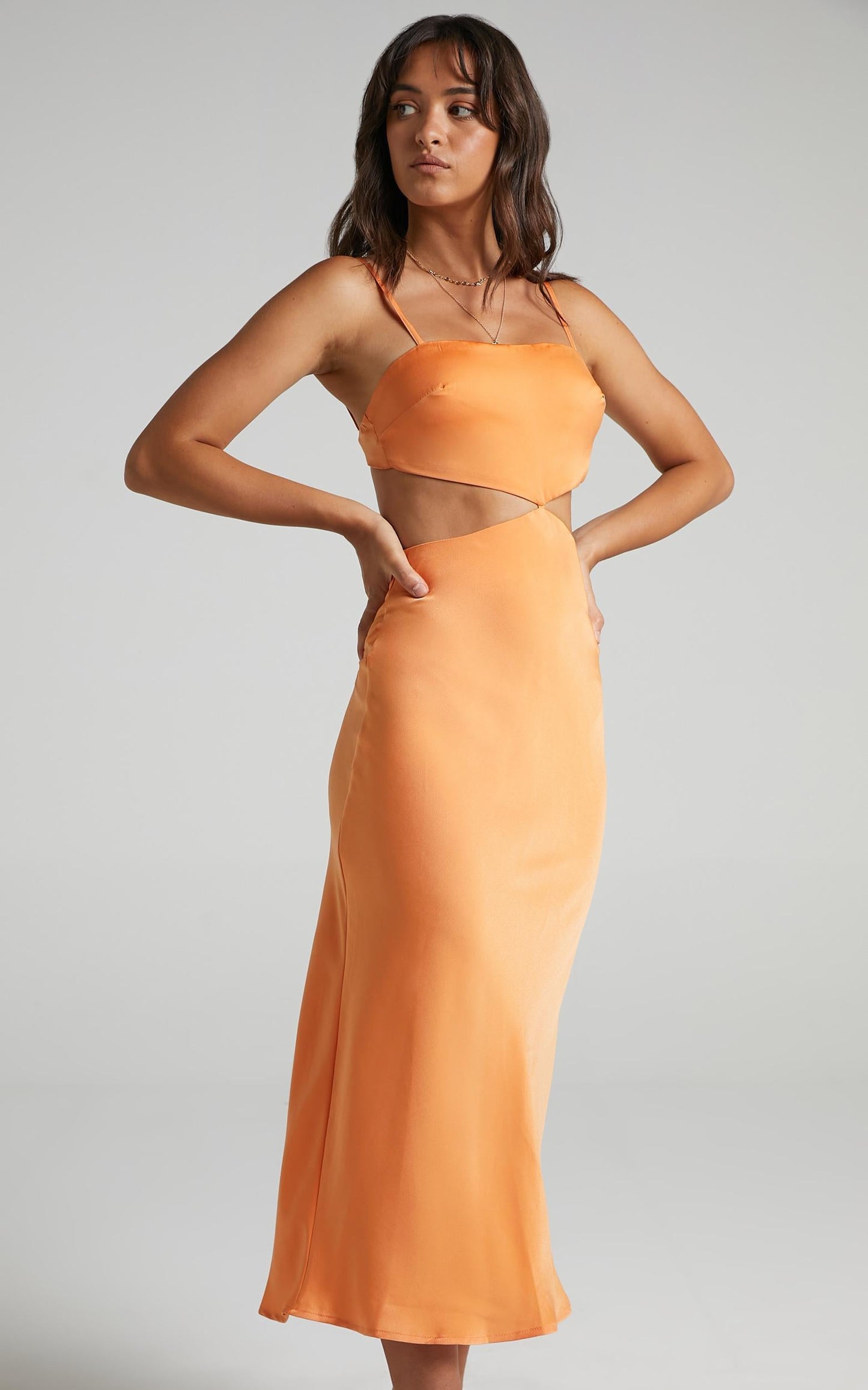 Kerley Dress in Orange