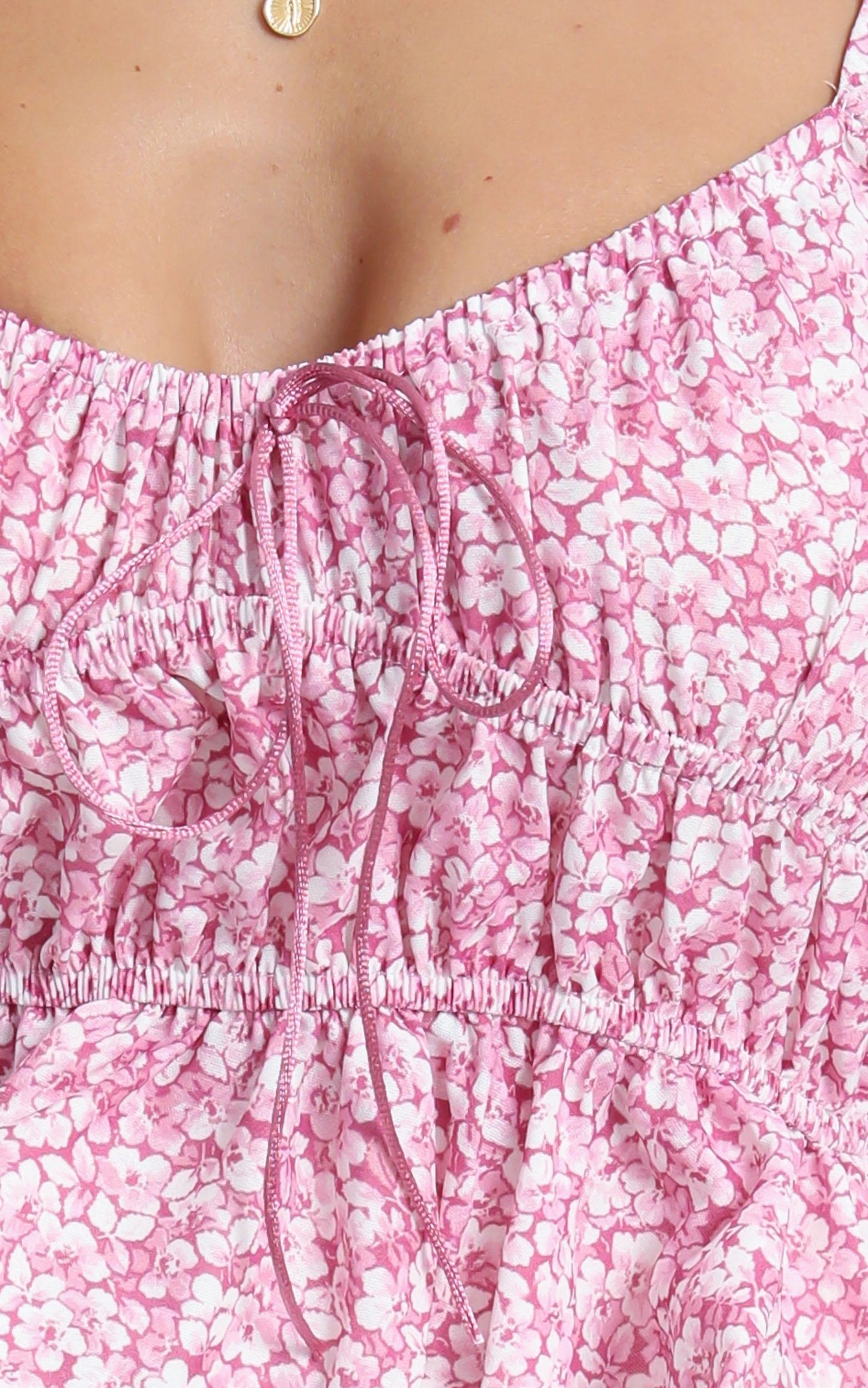 Greatness Is Mine Top in Pink Floral