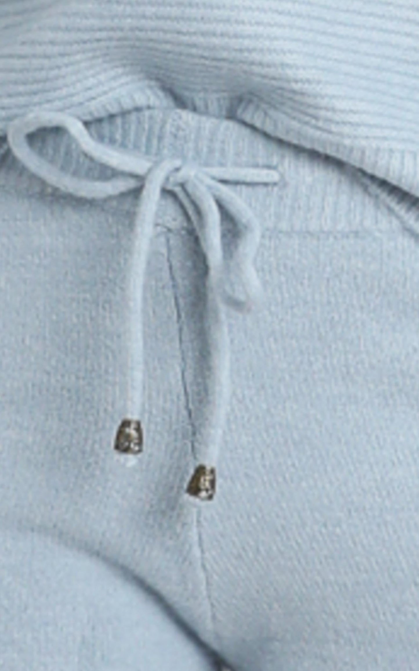Siobhan Knit Shorts in Sky Blue