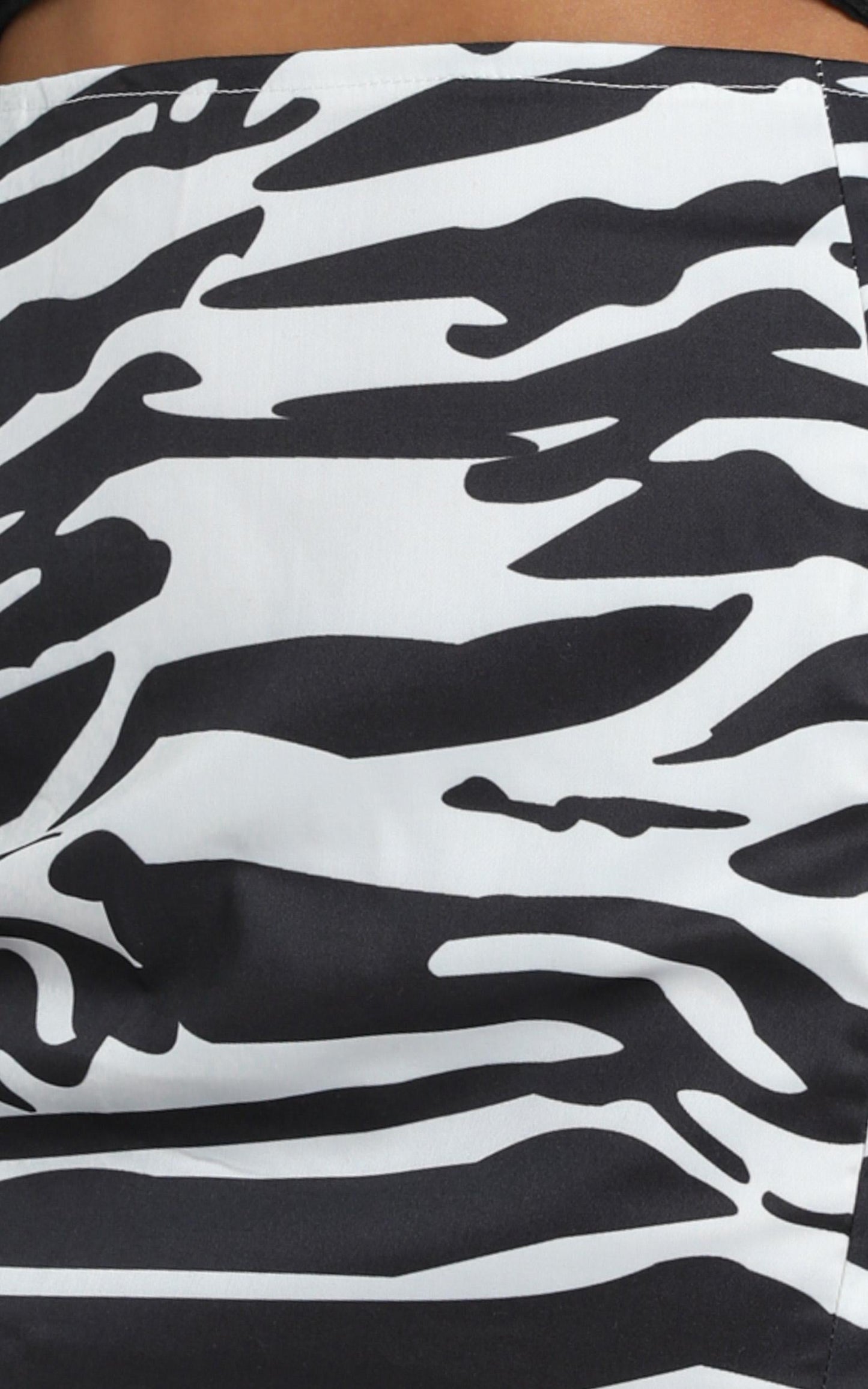 Paige Skirt in Zebra Print