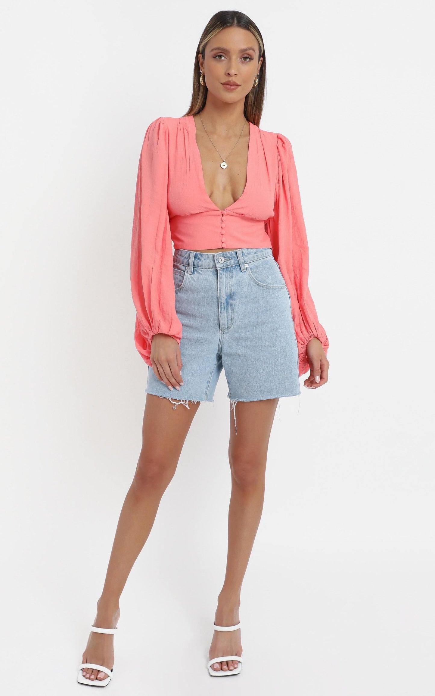 Helaine Top in Rosehip