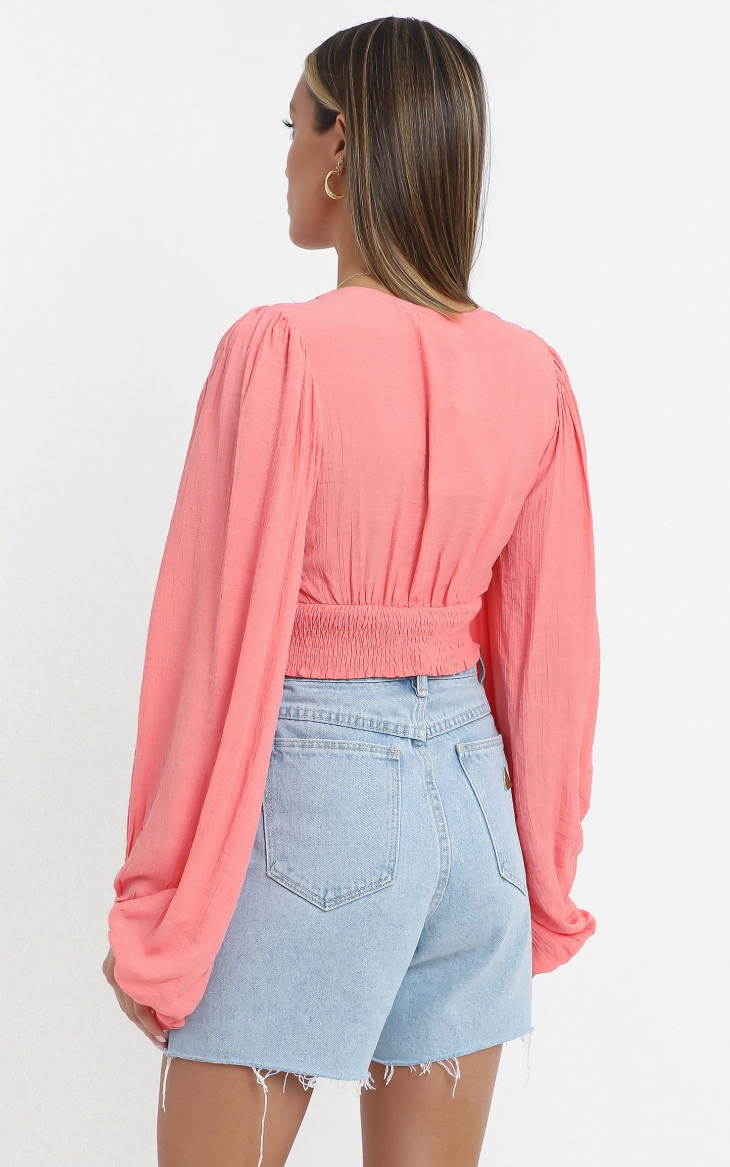 Helaine Top in Rosehip