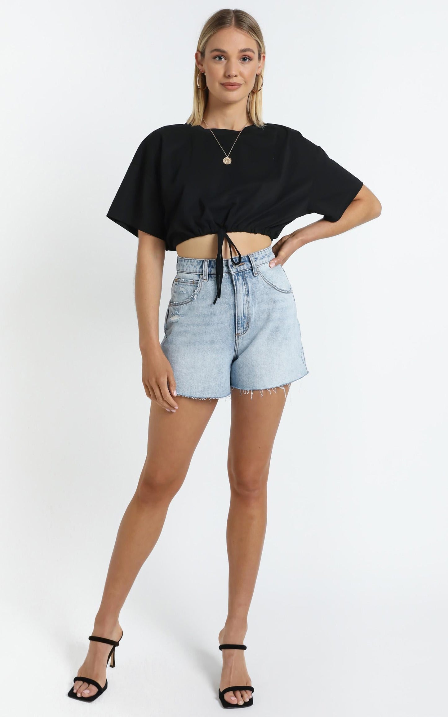 Partridge Top in Black
