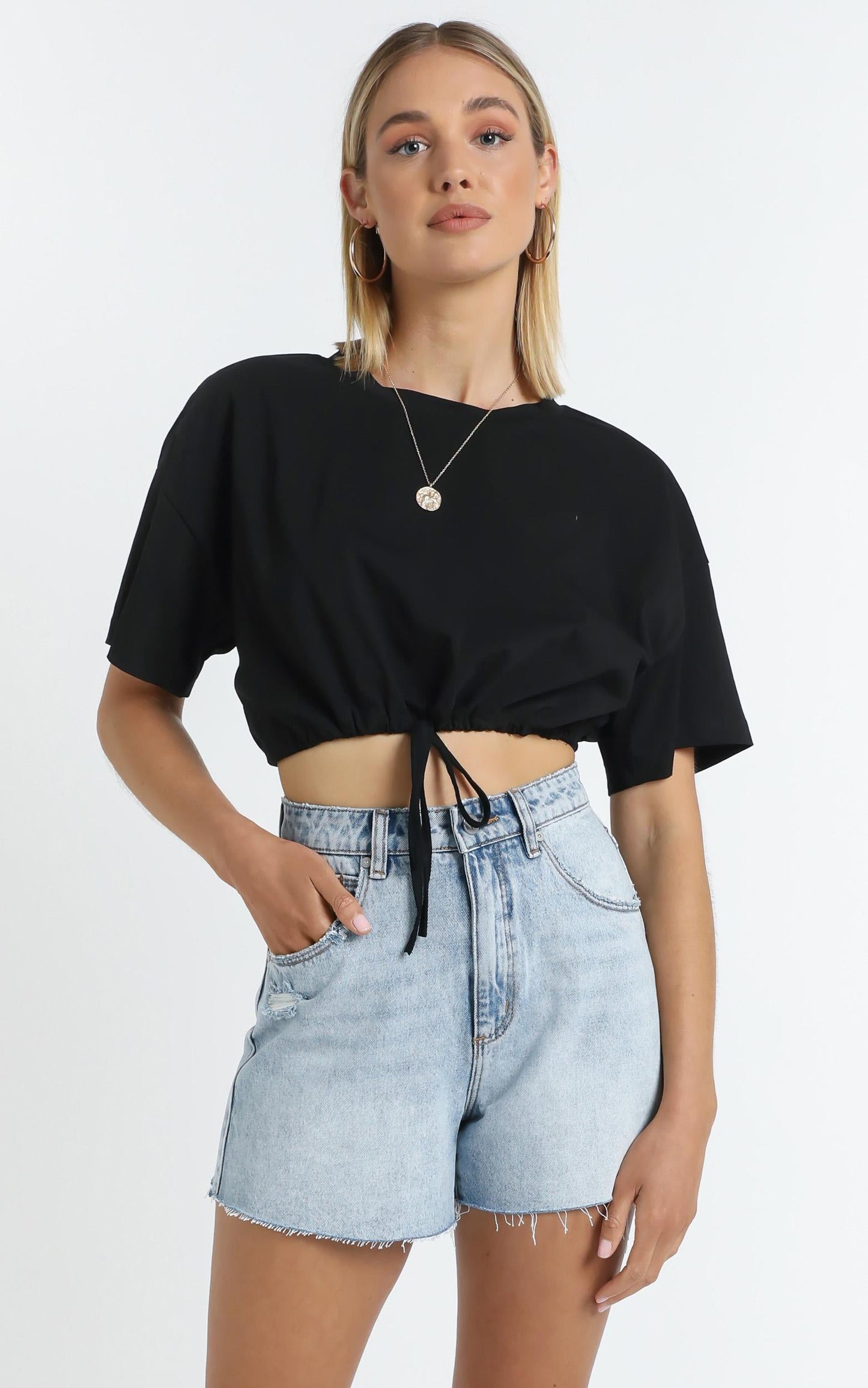 Partridge Top in Black
