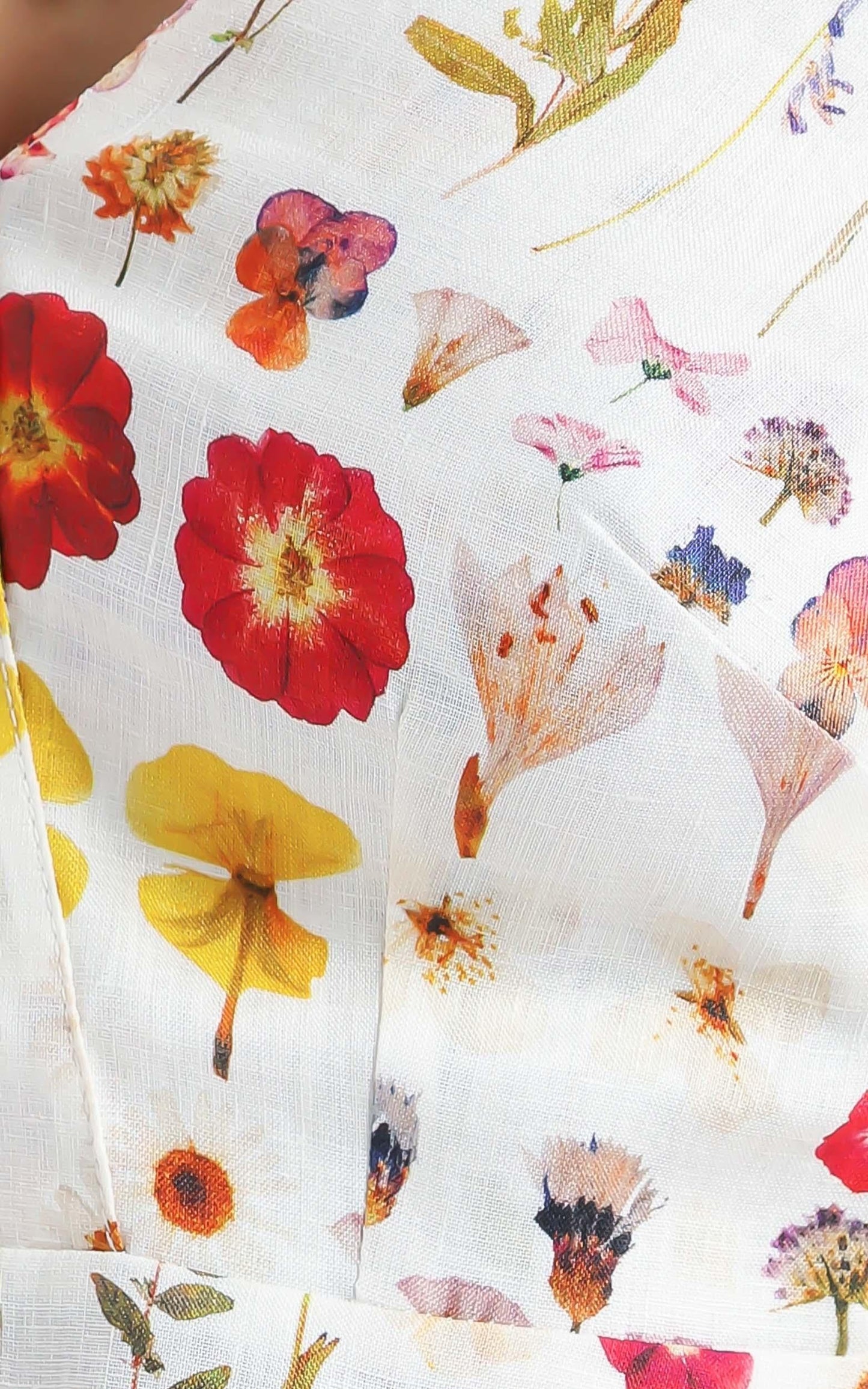 Cools Club - Party Dress in Pressed Floral