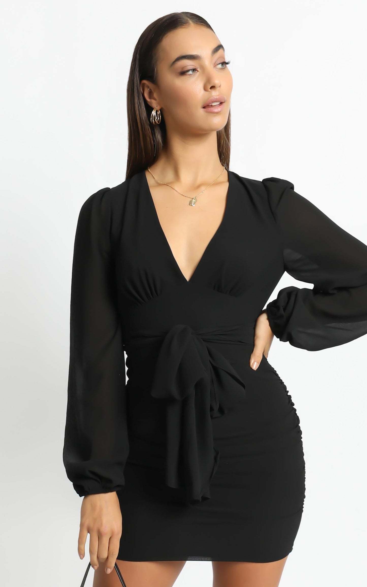 Party Just For Fun Dress in Black