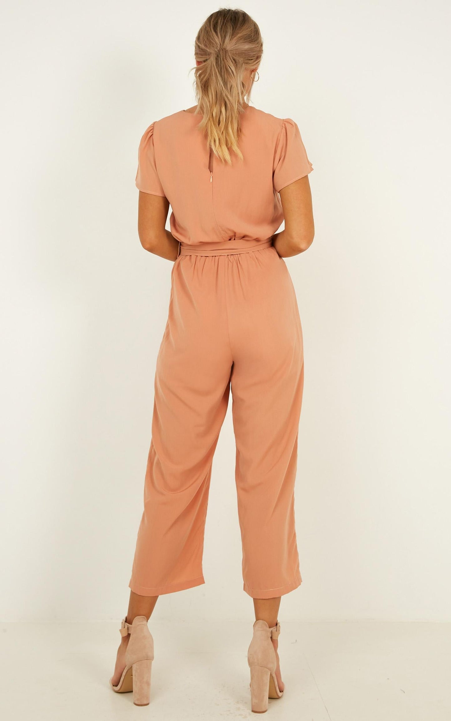 Pave Your Path Jumpsuit In Mocha
