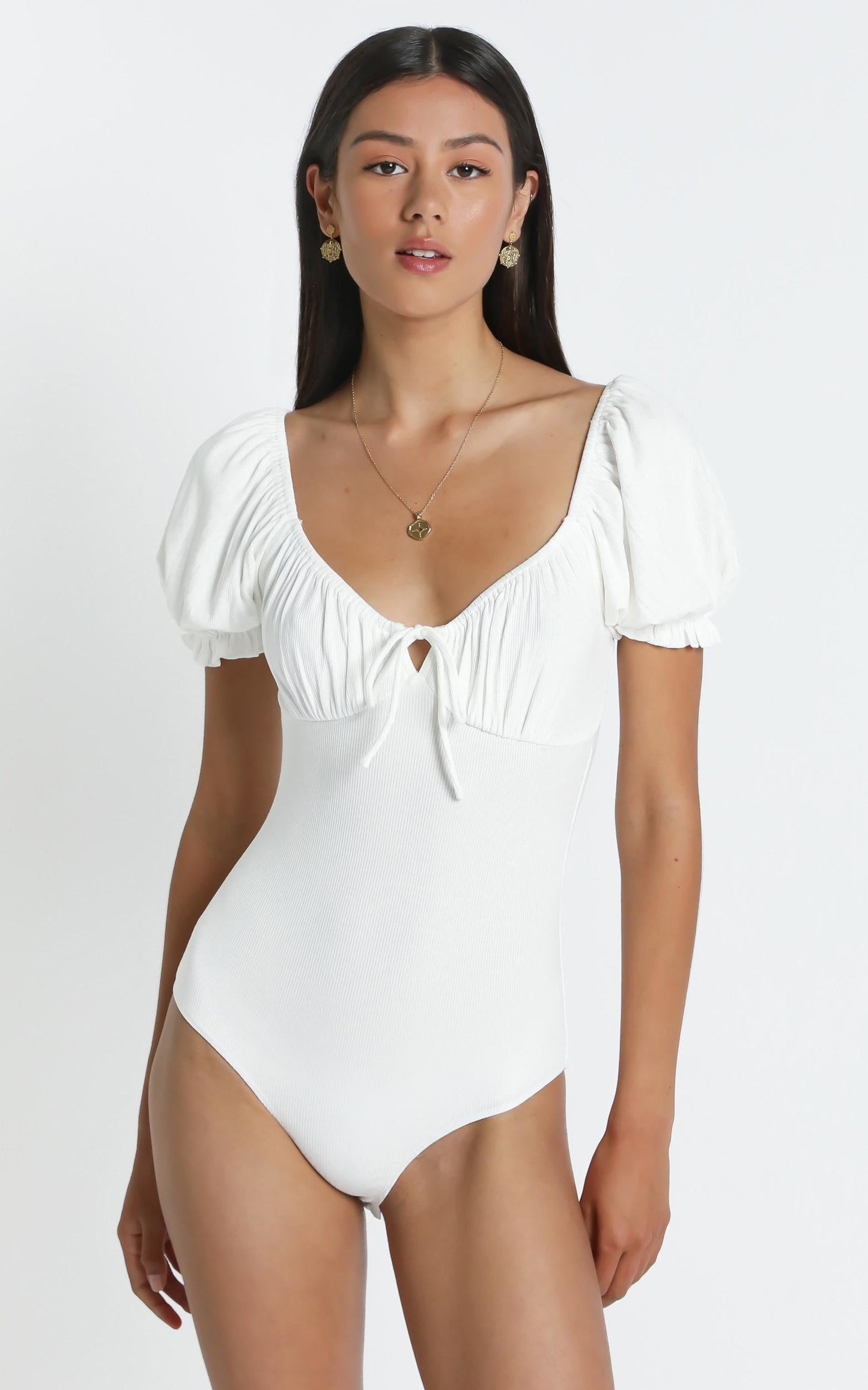 Peggy Bodysuit in White