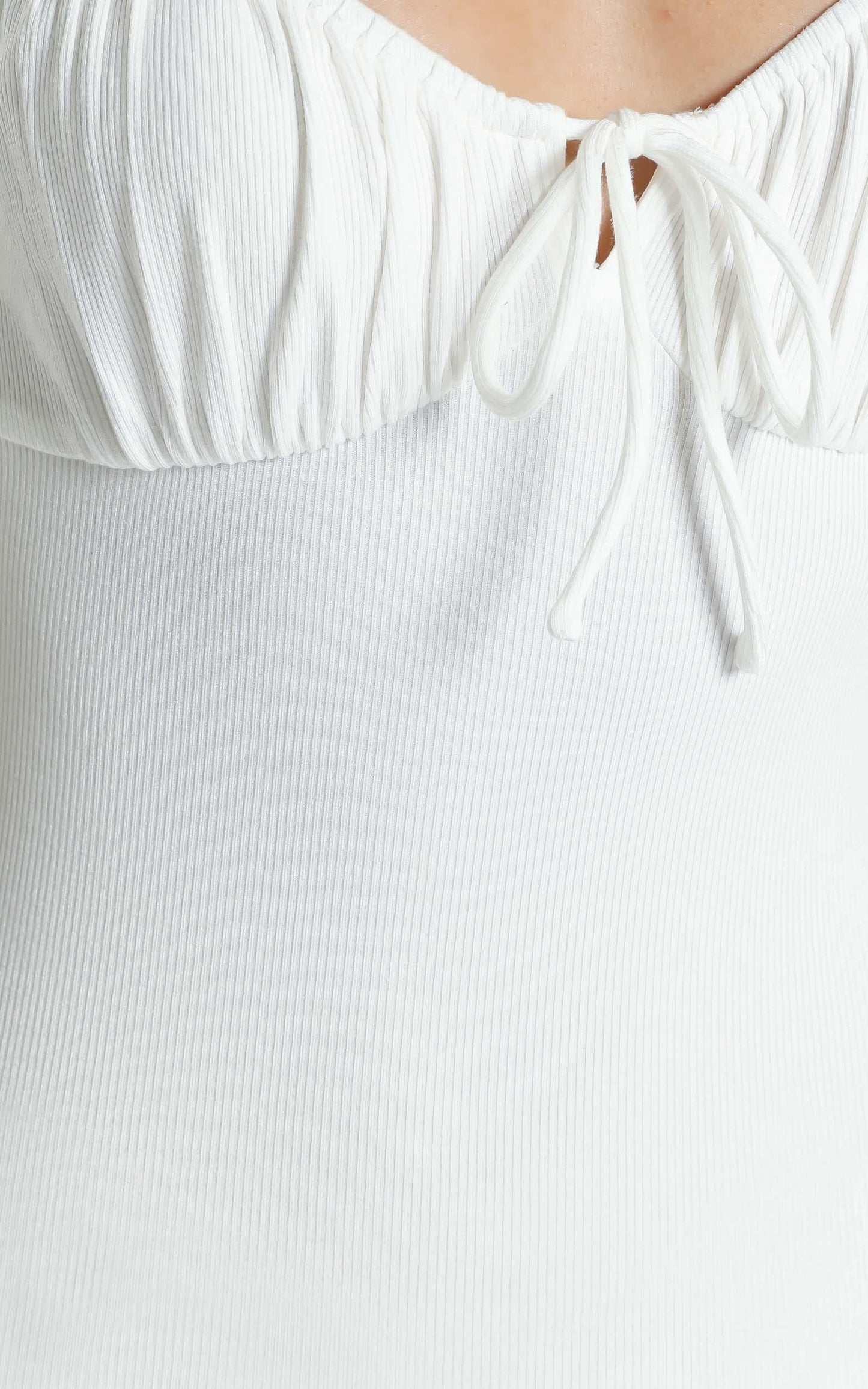 Peggy Bodysuit in White