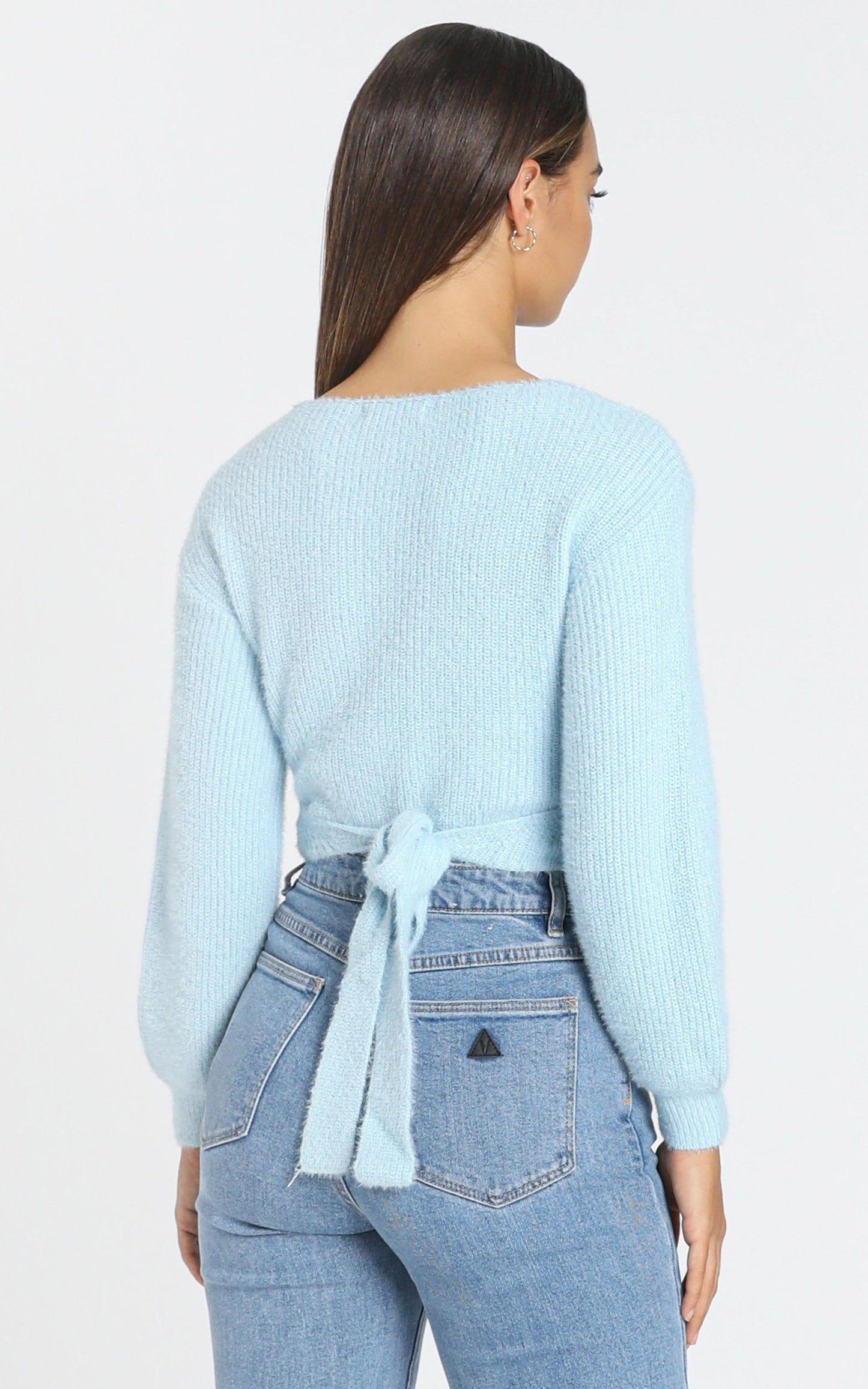 Peigi Knit in Pale Blue