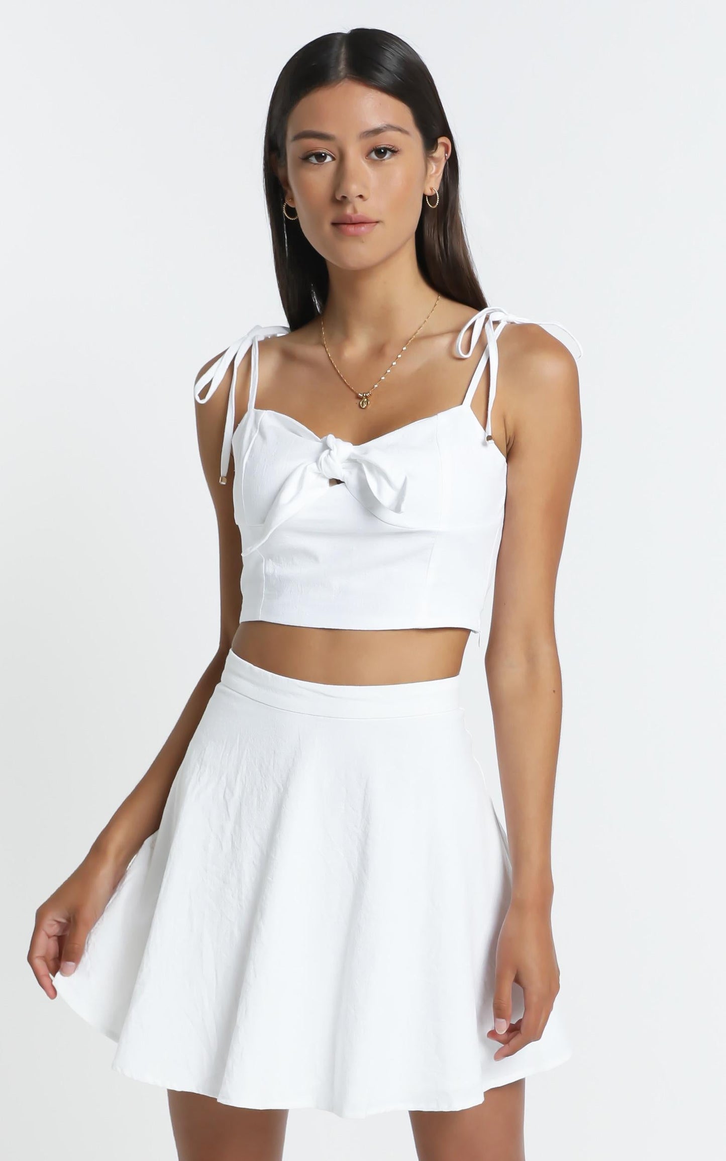 Pei Skirt in White