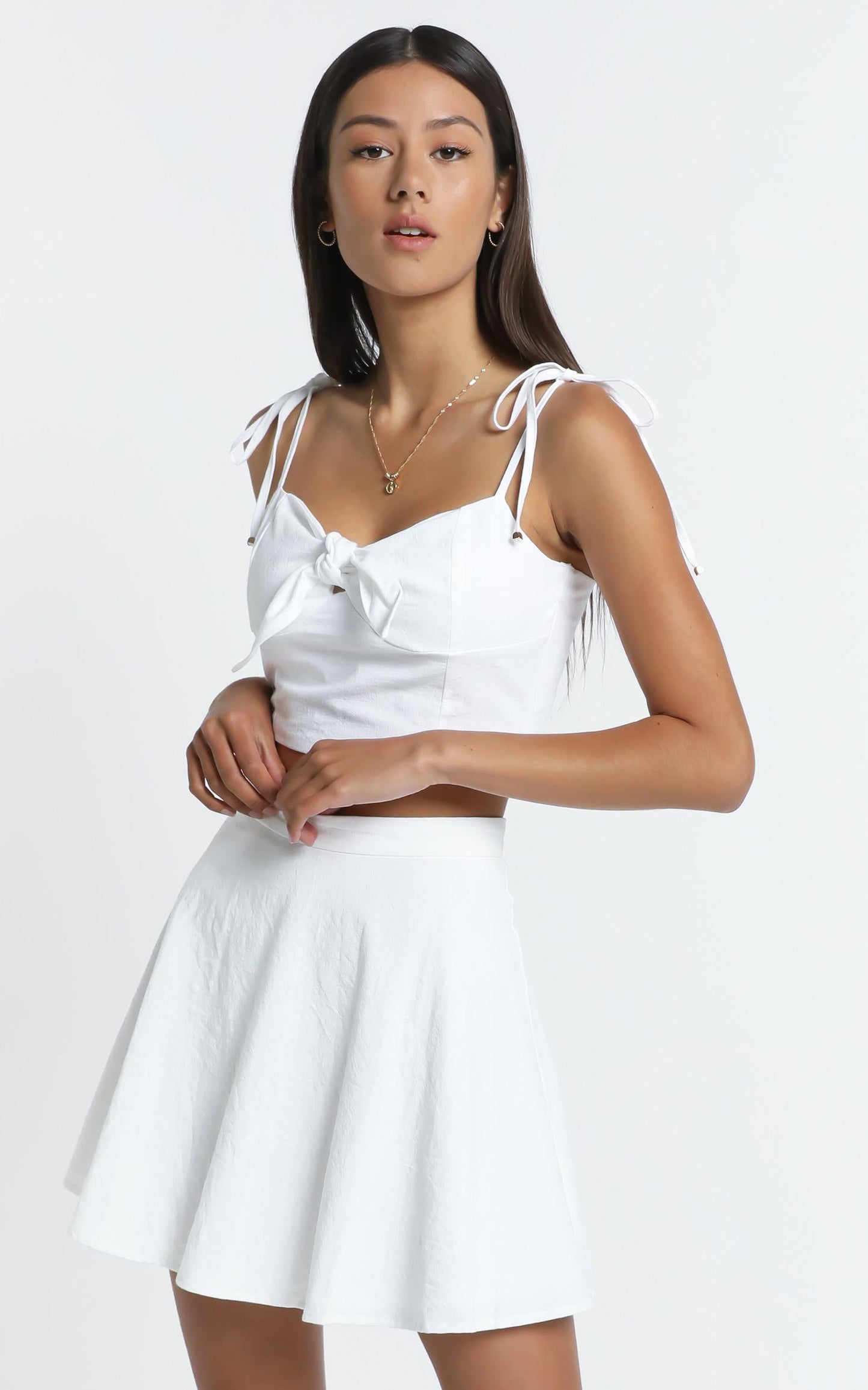 Pei Skirt in White