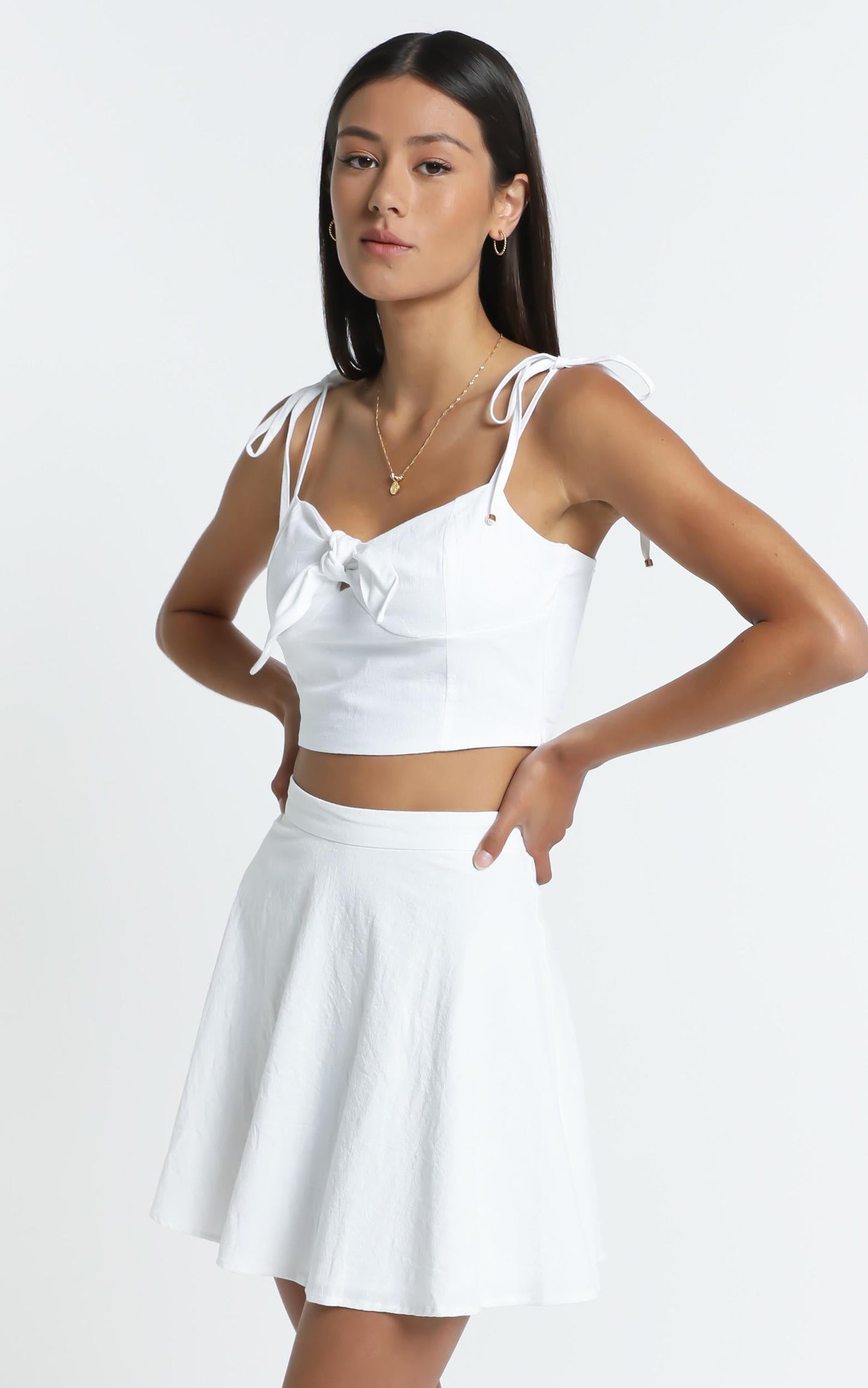 Pei Skirt in White