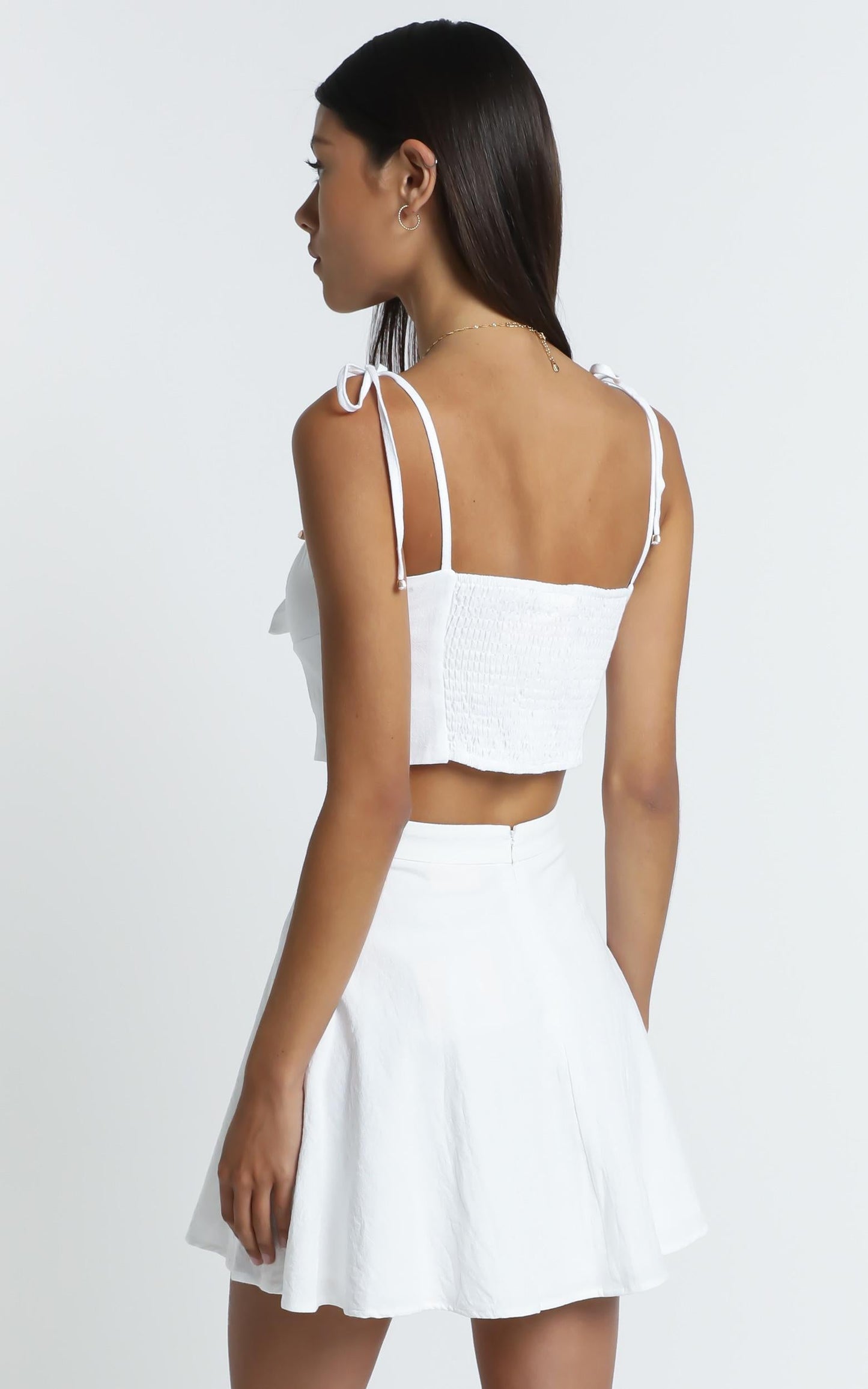 Pei Skirt in White