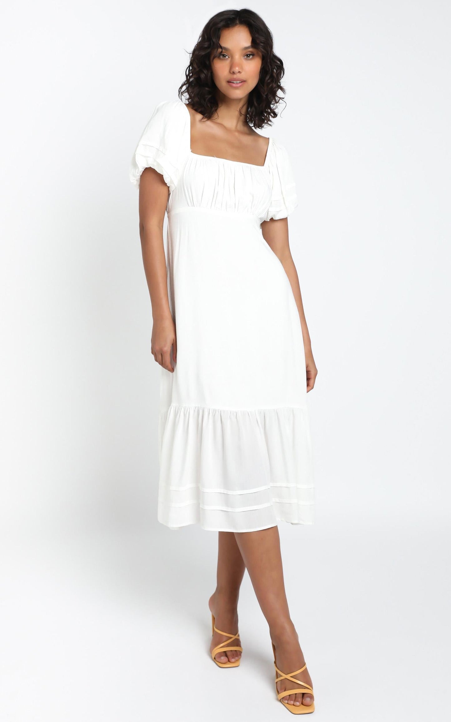 Penelope Dress in White