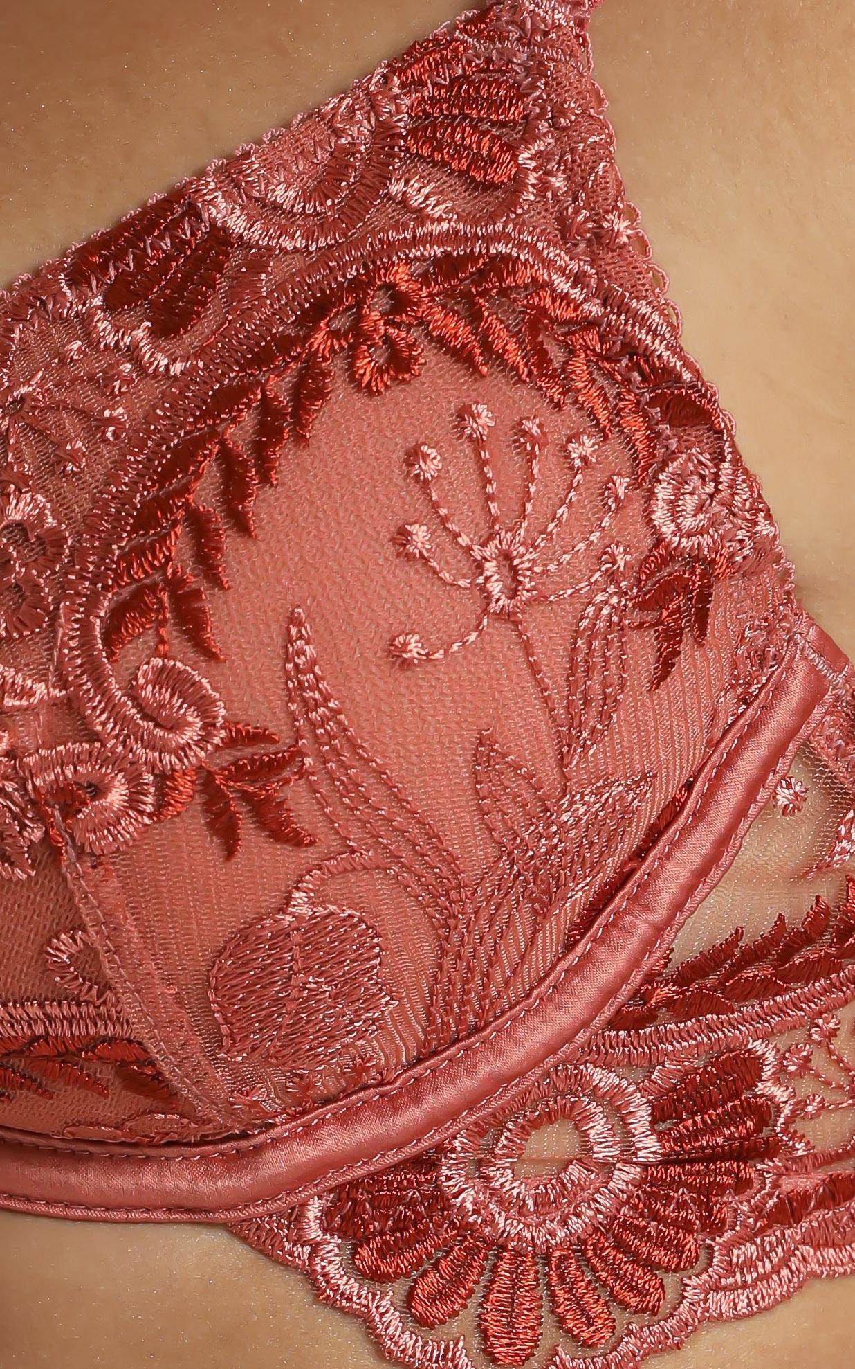 Kat The Label - Penelope Underwire Bra in Tangerine