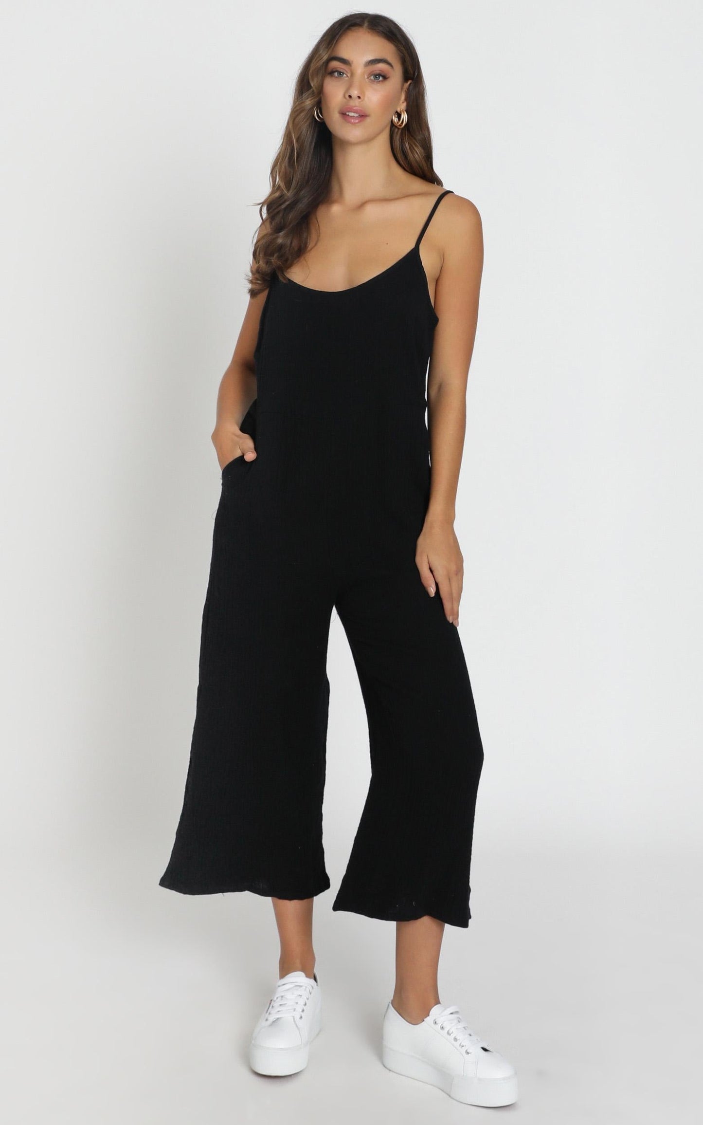 Perfect Day Jumpsuit in Black