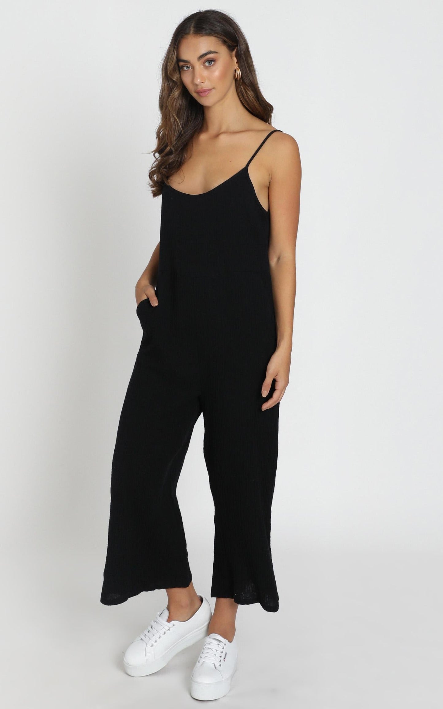 Perfect Day Jumpsuit in Black