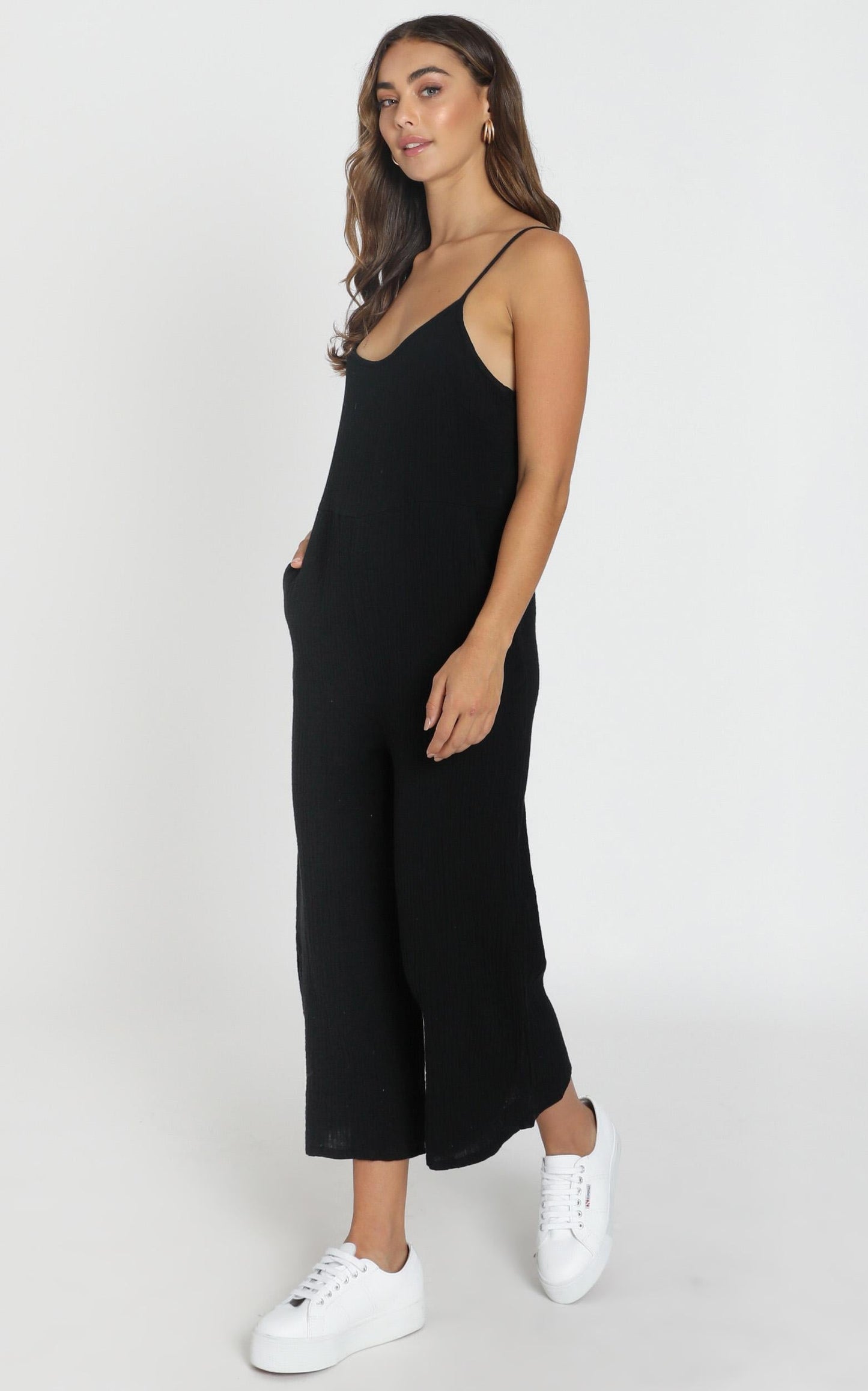 Perfect Day Jumpsuit in Black