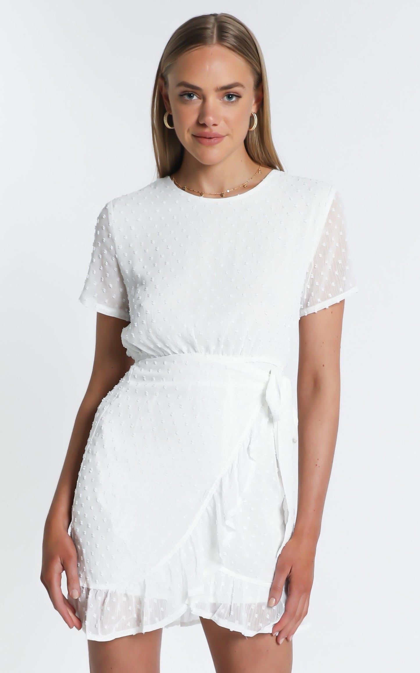 Perfect Solution Dress In White