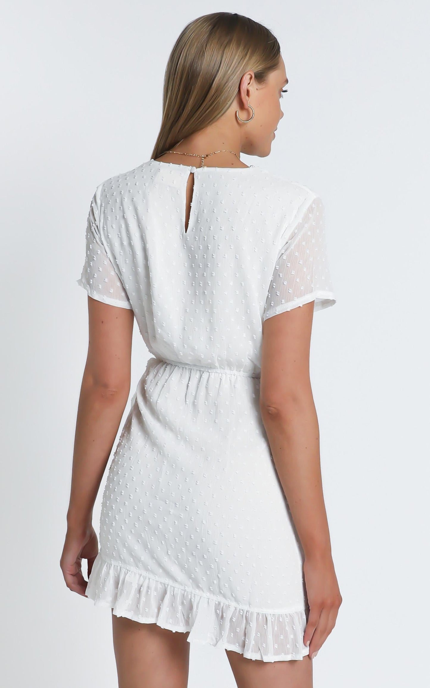 Perfect Solution Dress In White