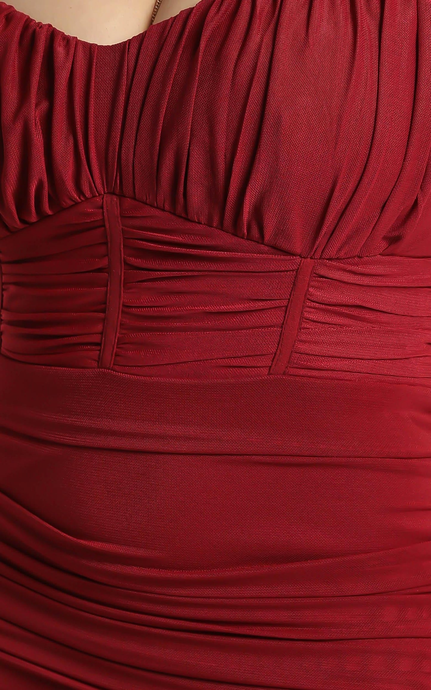 Periwinkle Dress In Wine