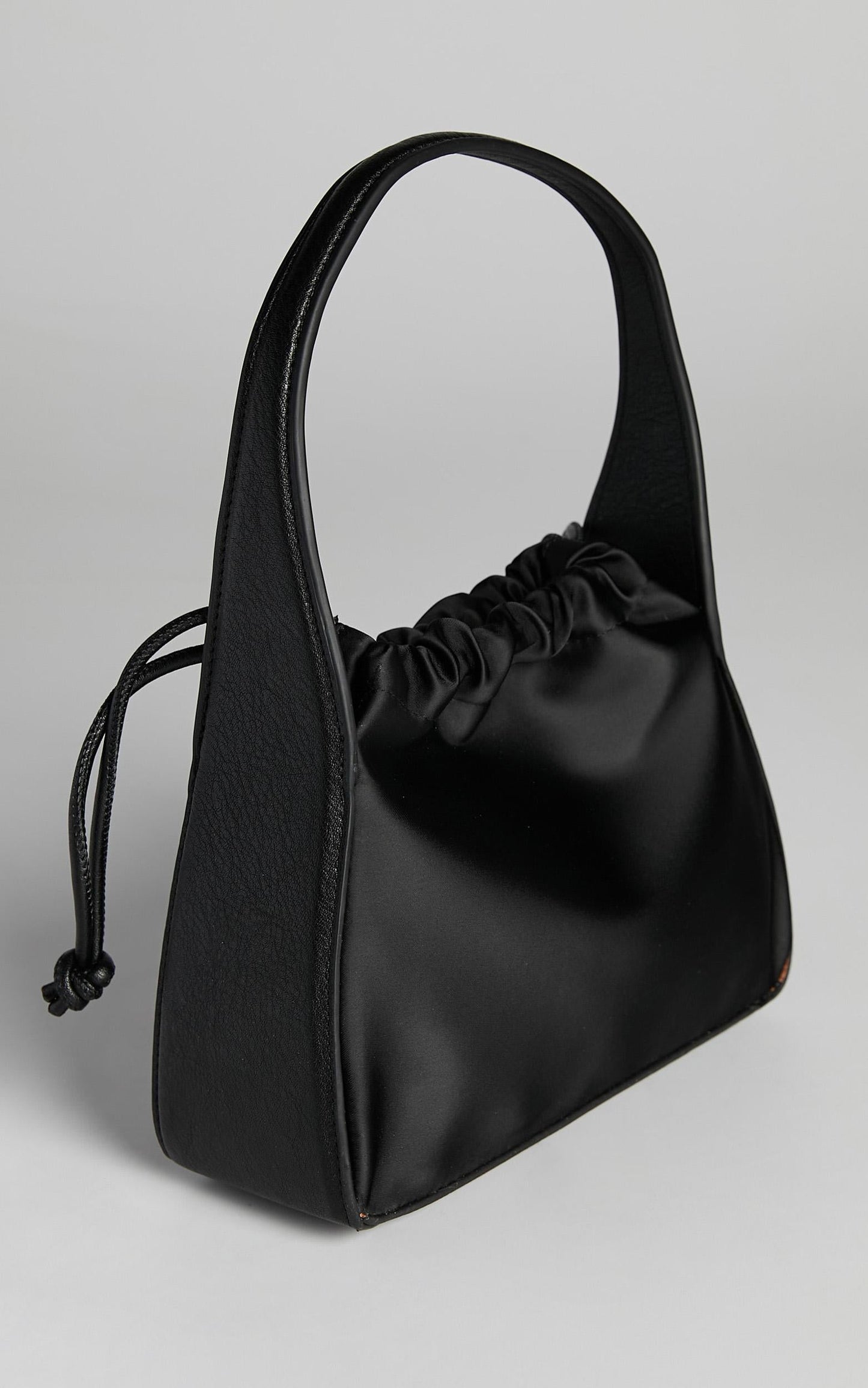 Peta and Jain - Ascot Bag in Black Satin