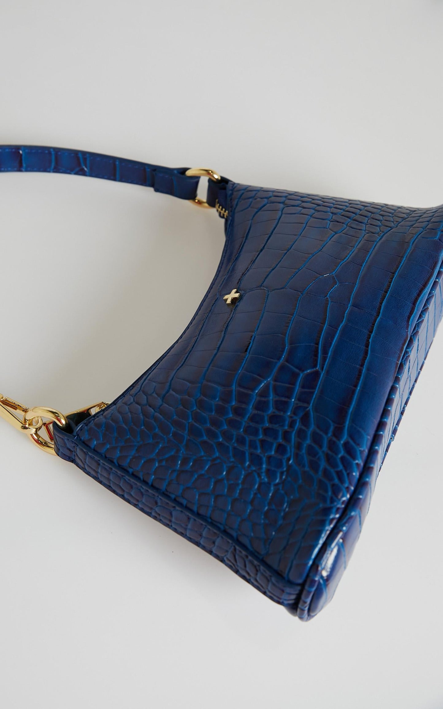 Peta and Jain - Danni Bag in Cobalt Croc