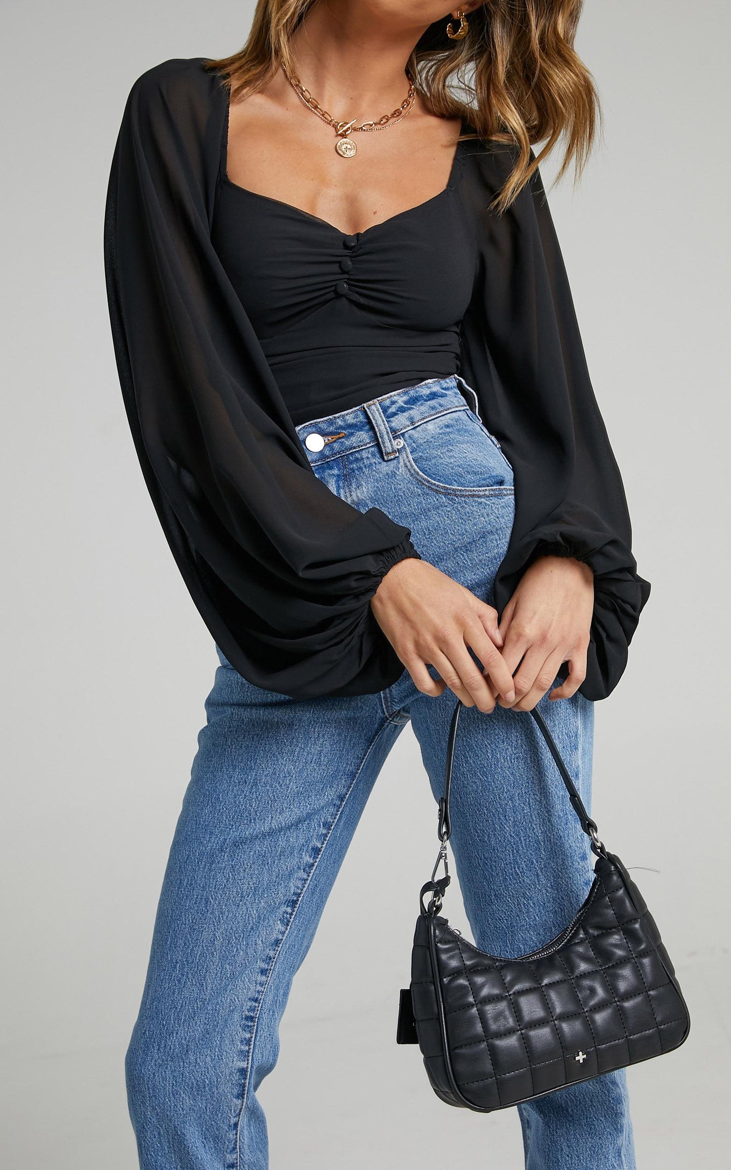 Peta and Jain - Poni Bag in Black