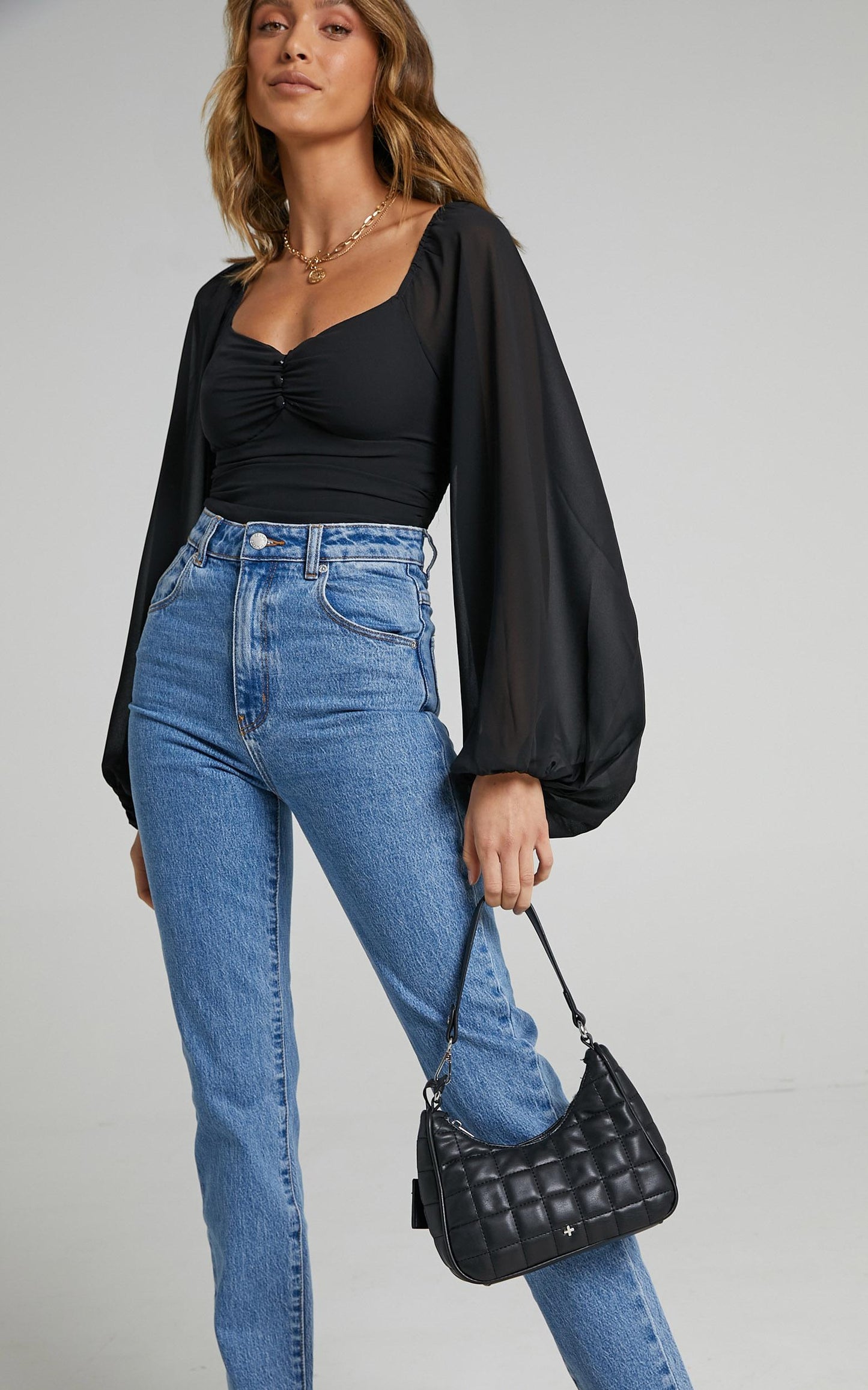 Peta and Jain - Poni Bag in Black