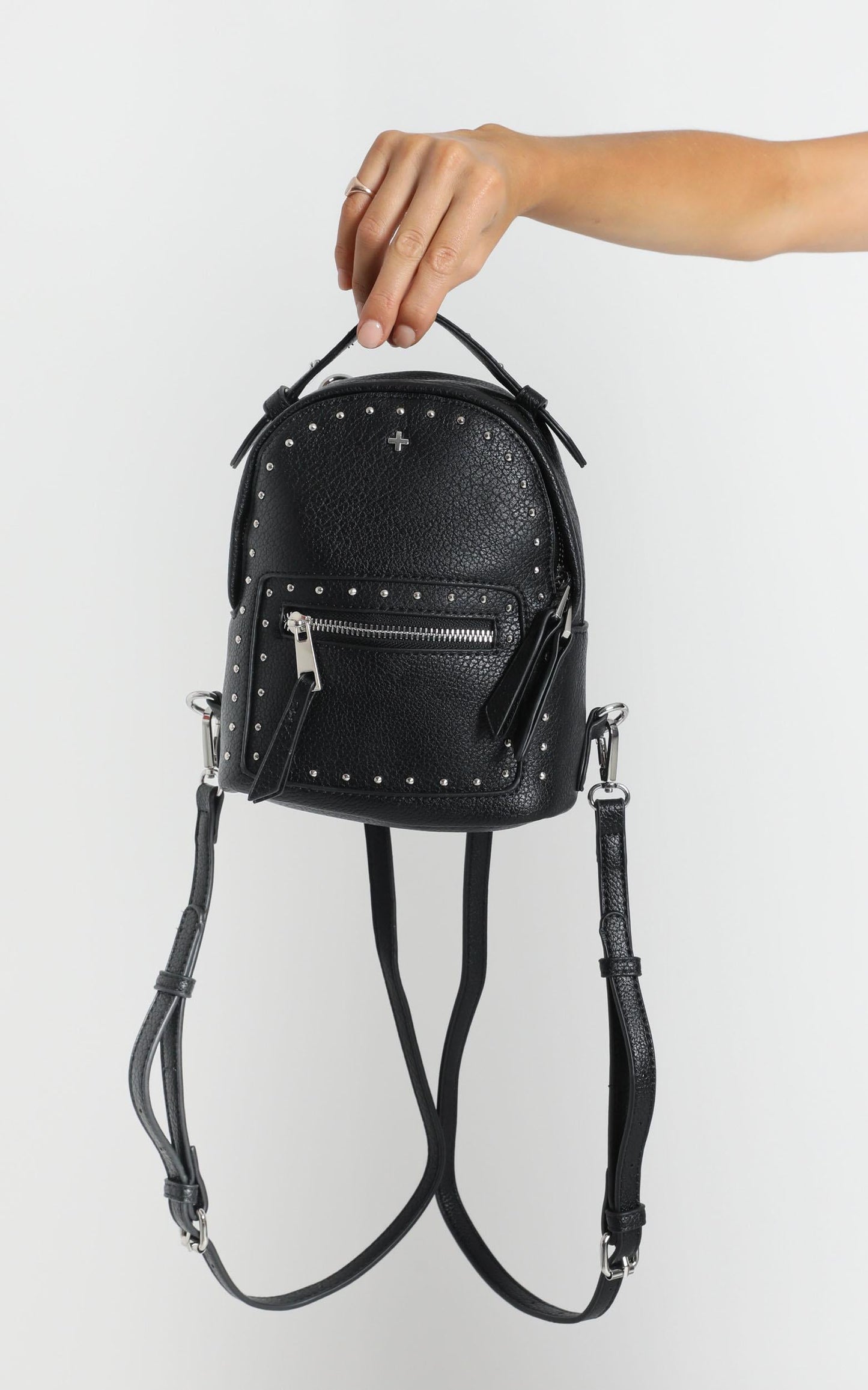 Peta and Jain - Zoe Backpack In Black Stud