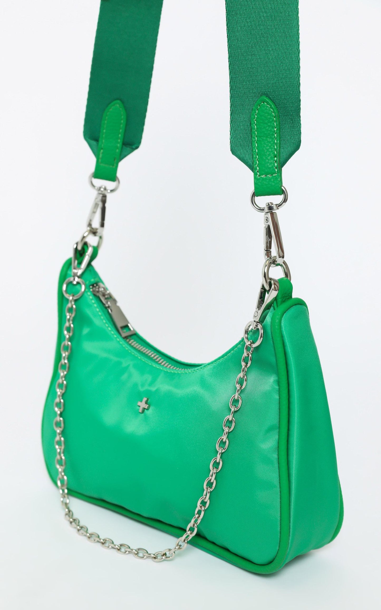 Peta And Jain - Paloma Bag in Green Nylon