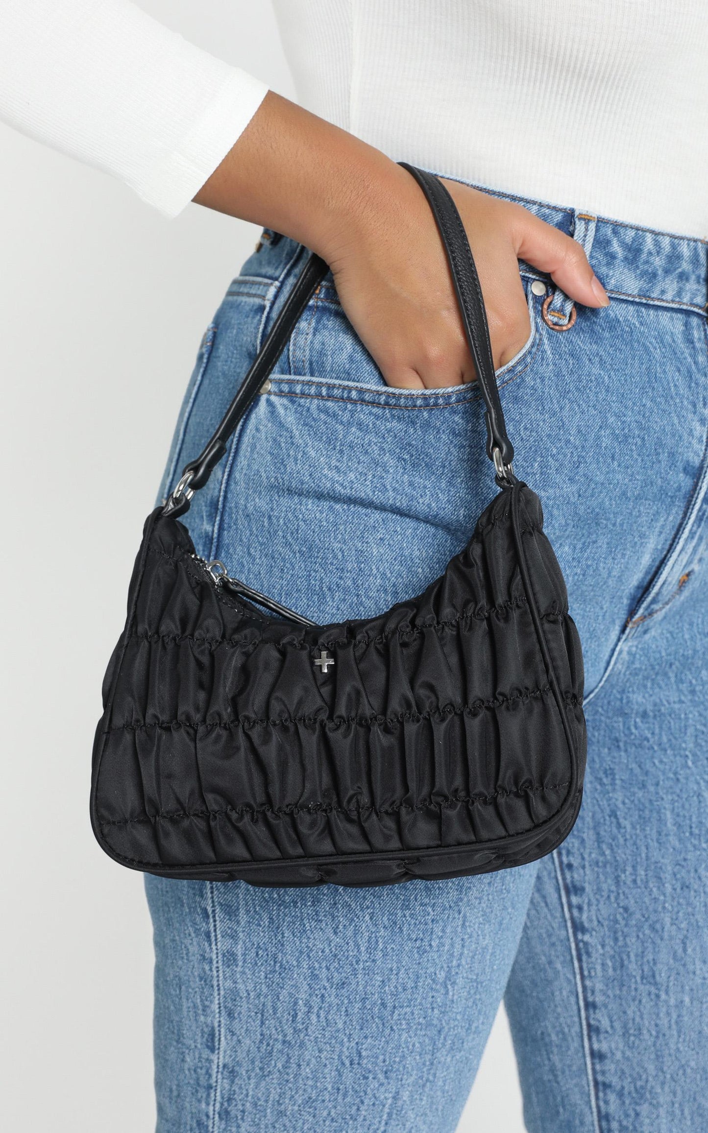 Peta and Jain - Tyra Bag in Black Nylon
