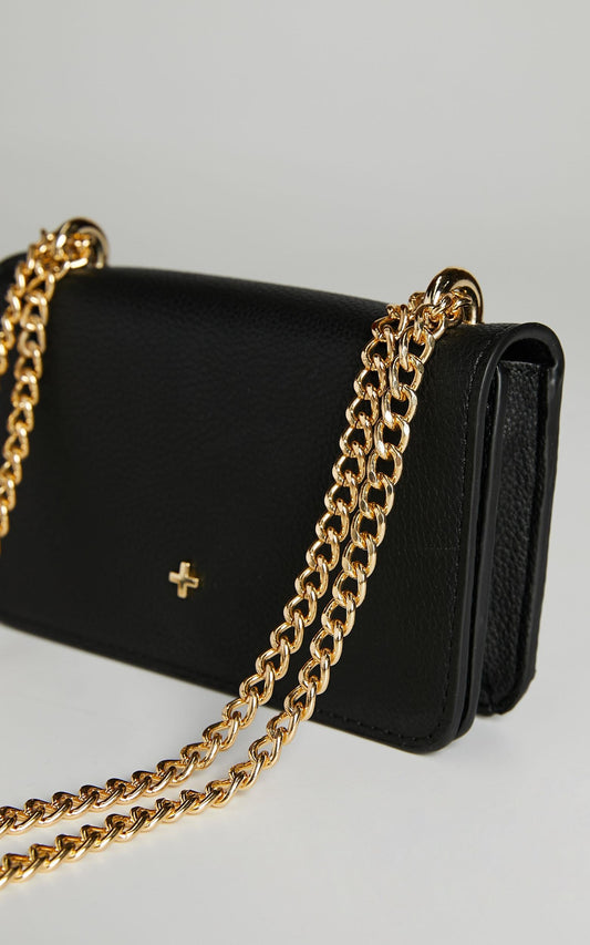 Peta and Jain - Leona Bag in Black Pebble