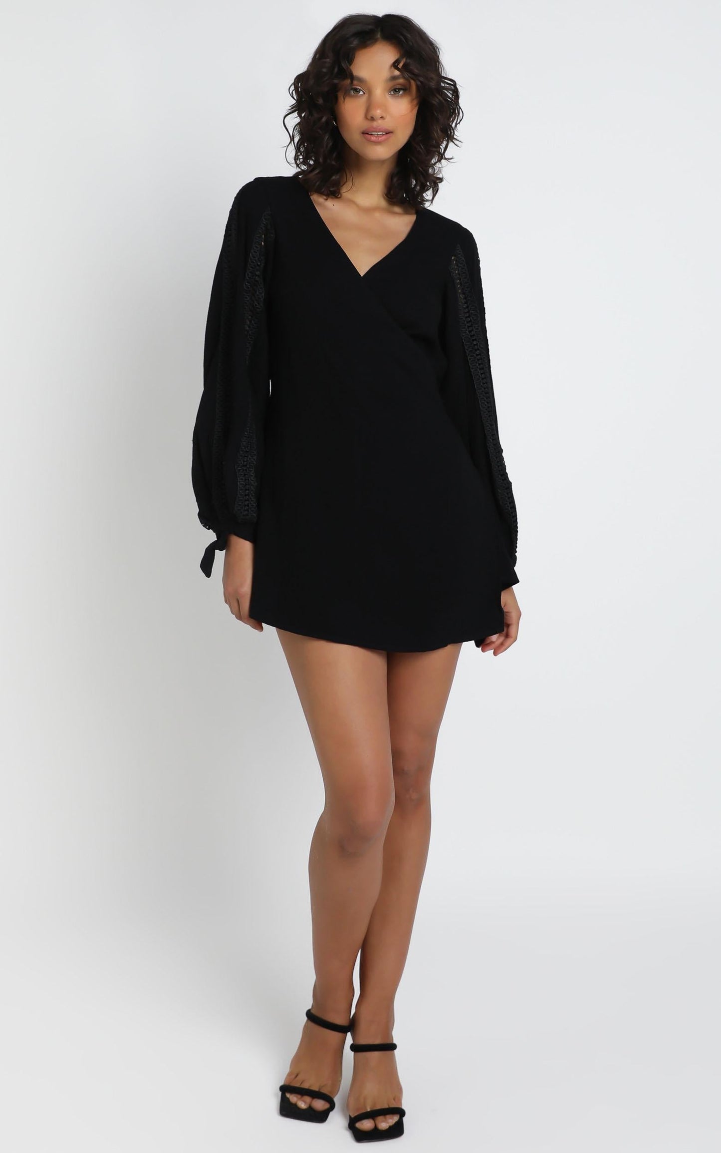 Phoebe Dress in Black