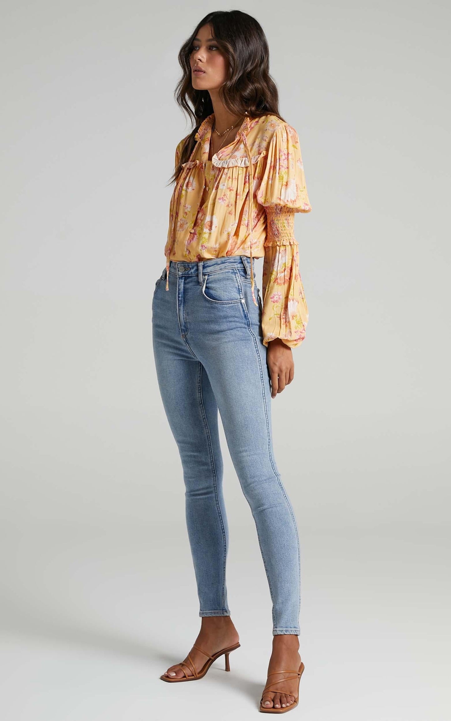 Philomena Top in Tuscan Spring