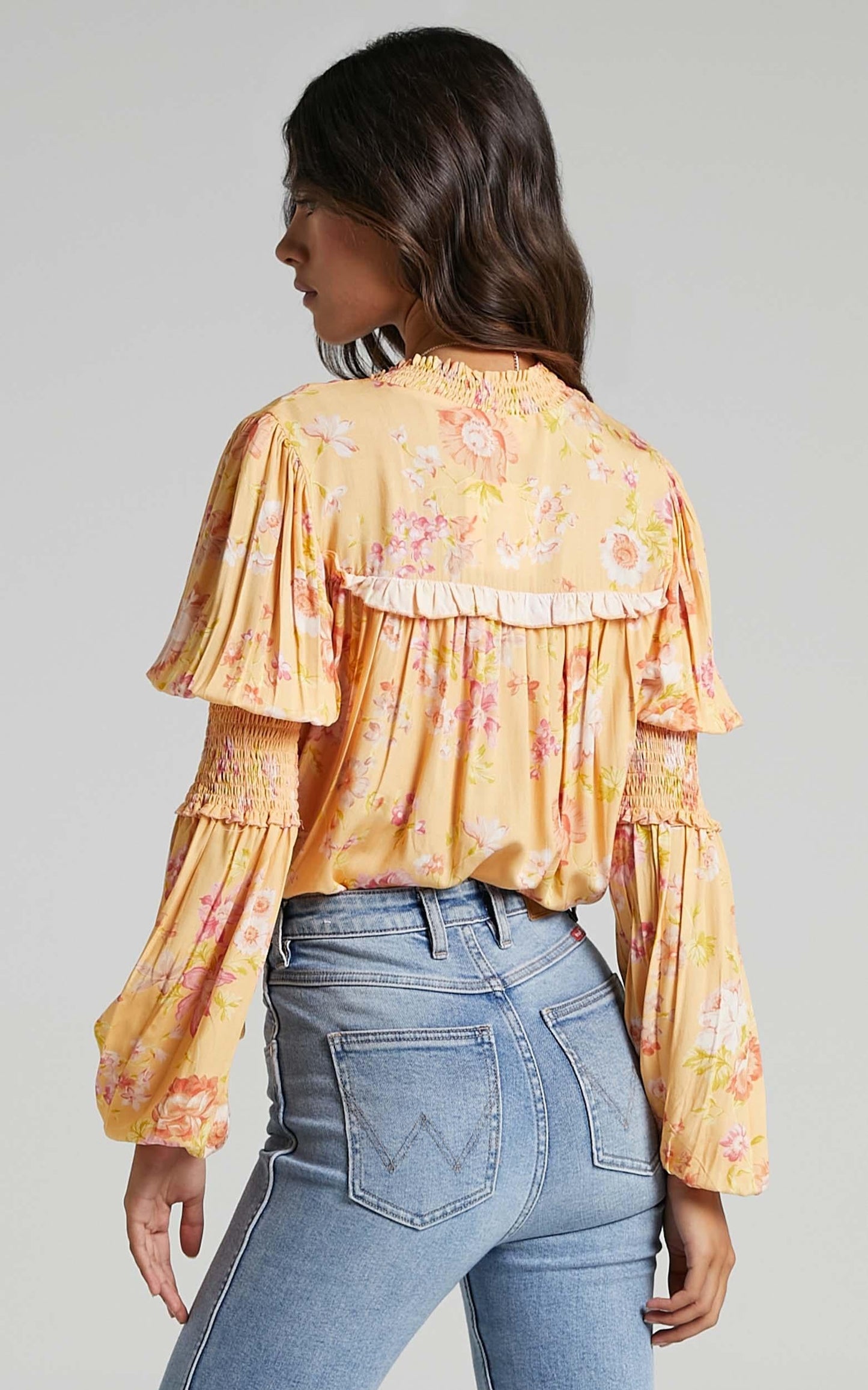 Philomena Top in Tuscan Spring