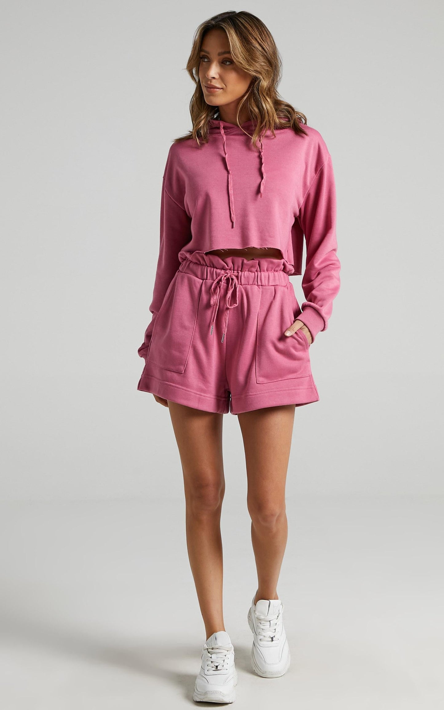 Step Around Shorts in Pink