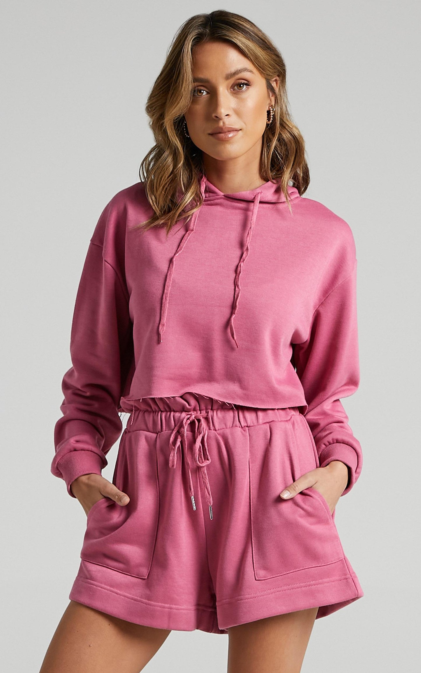 Step Around Shorts in Pink