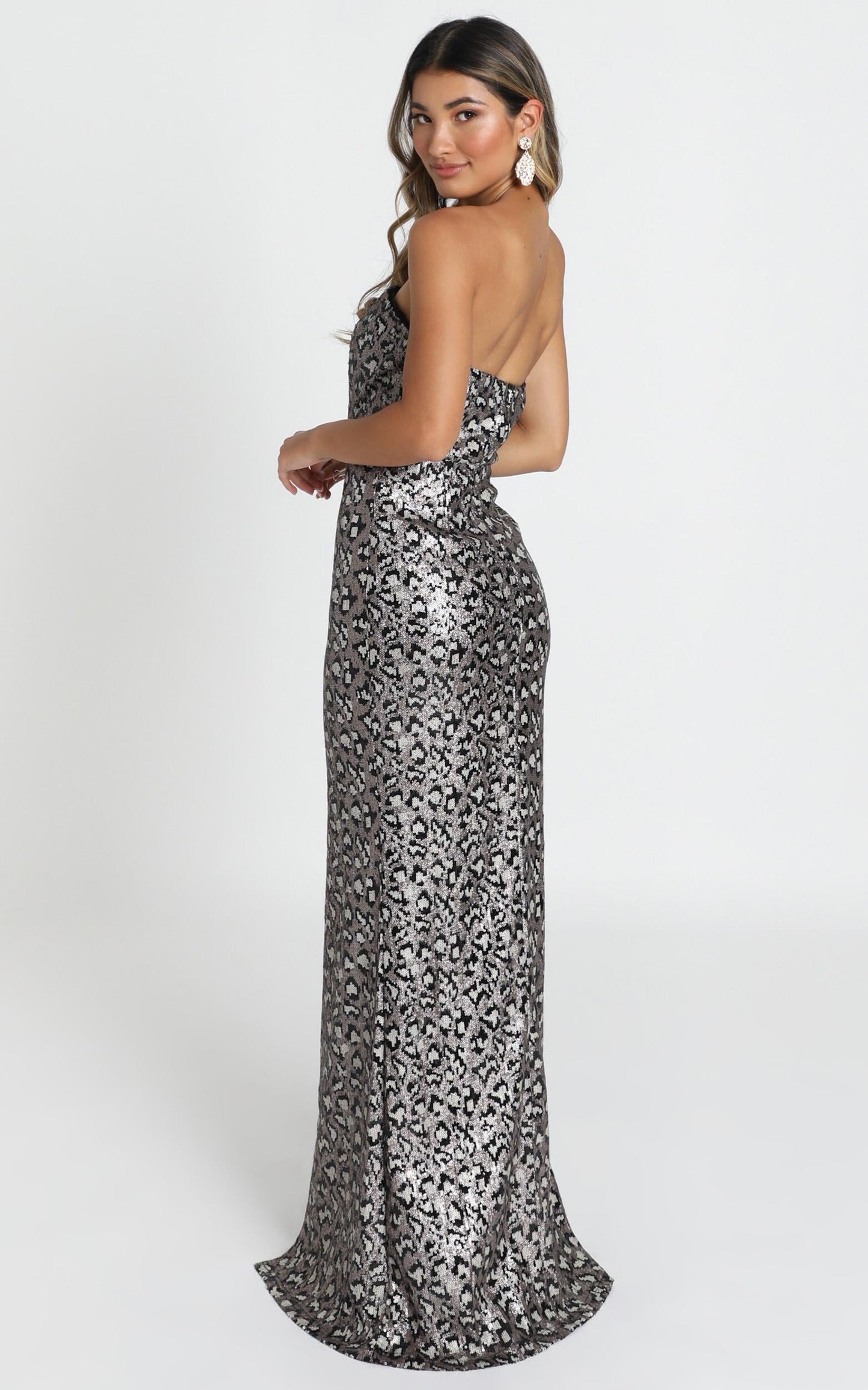 Piper Maxi Dress In Black Multi