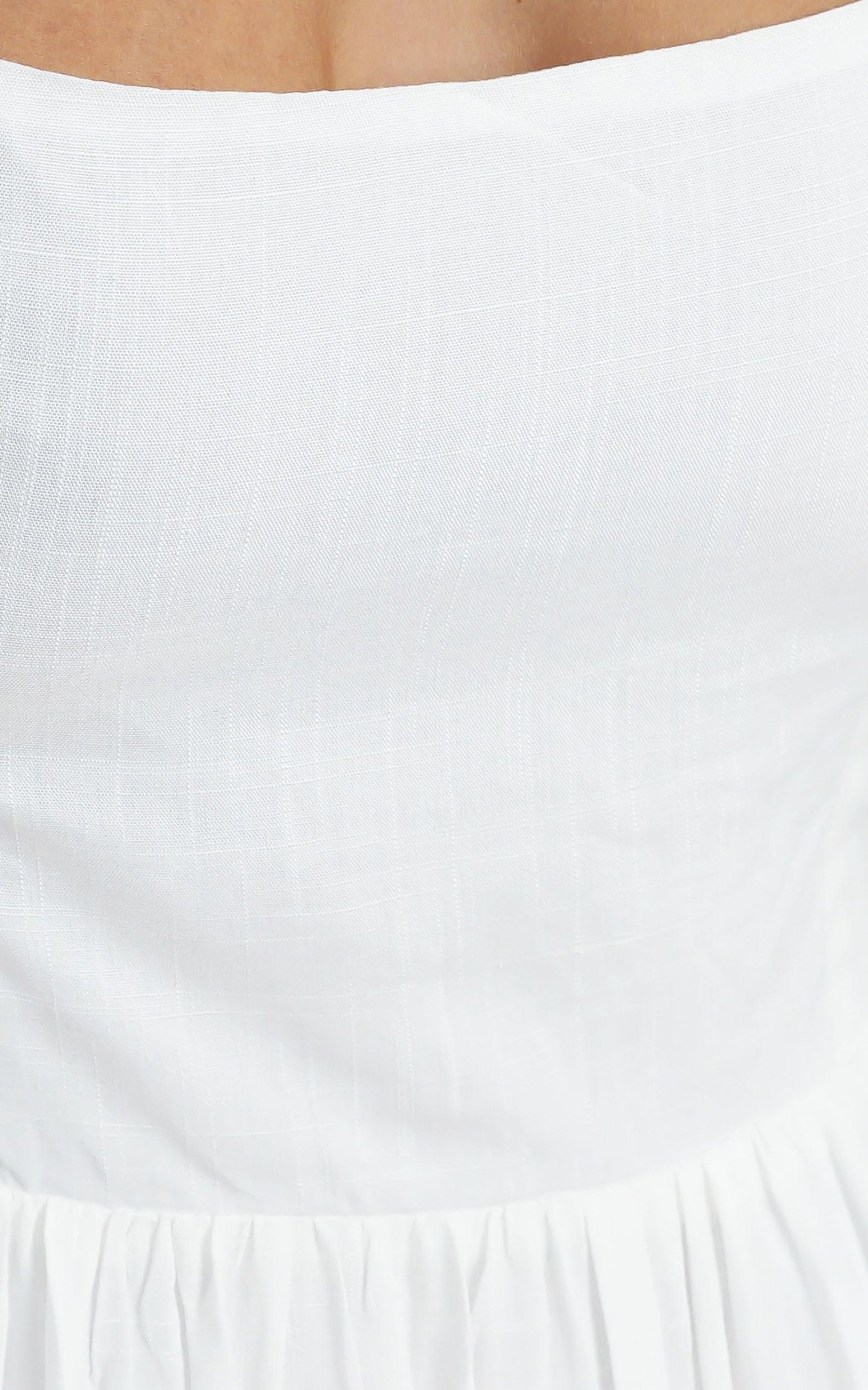 Poppy Dress in White