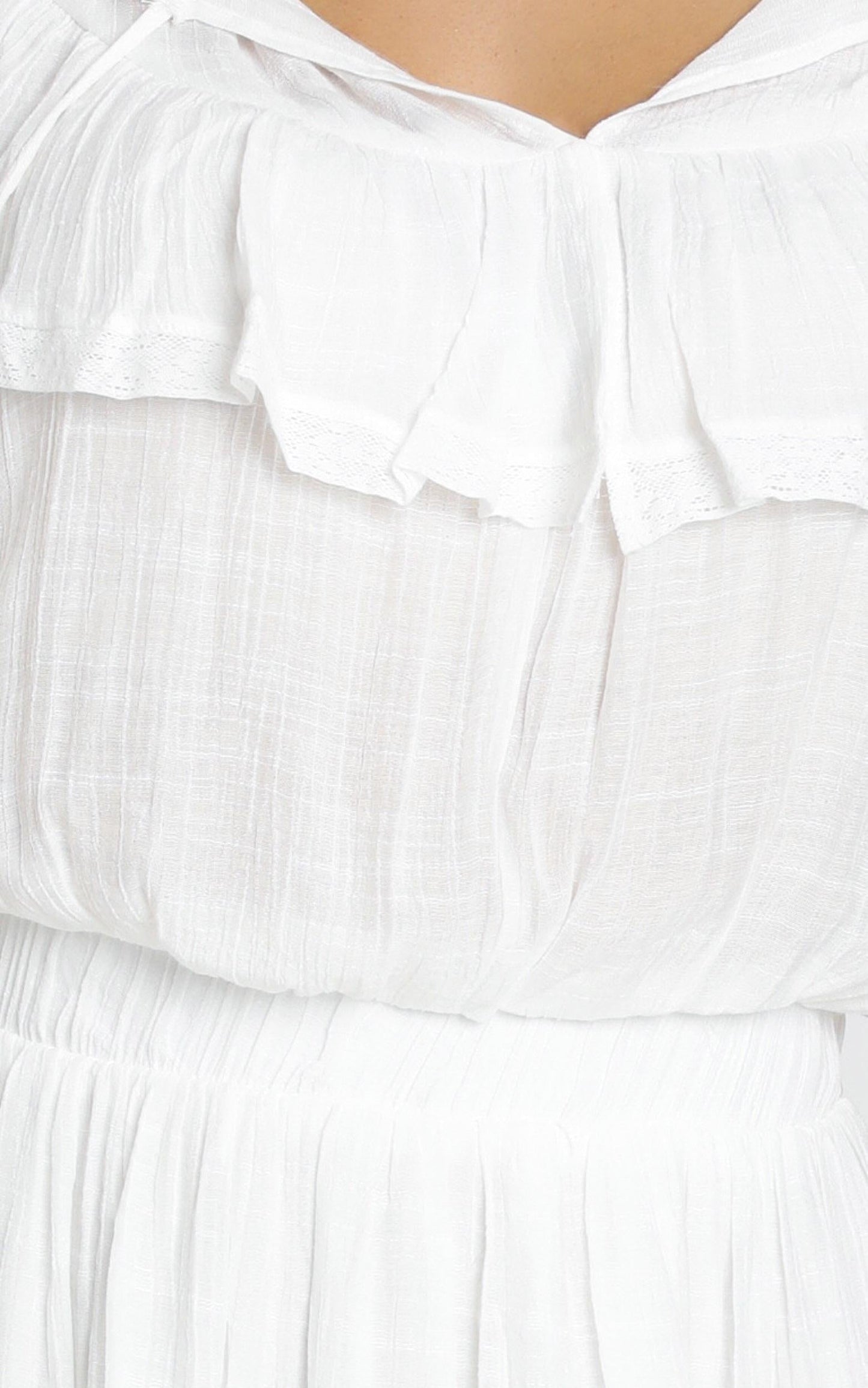 Poughkeepsie Dress in White