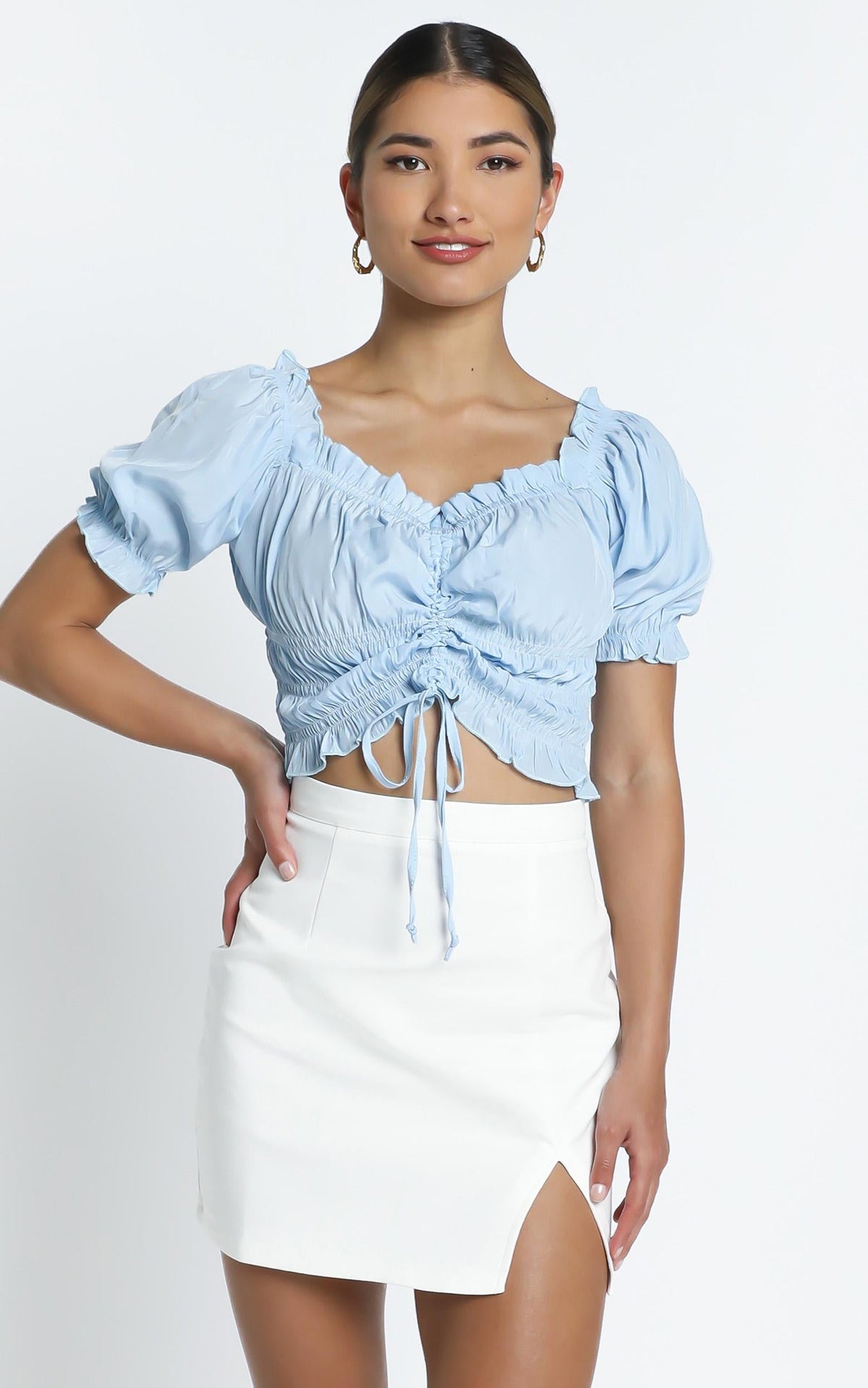 Preece Top in Blue