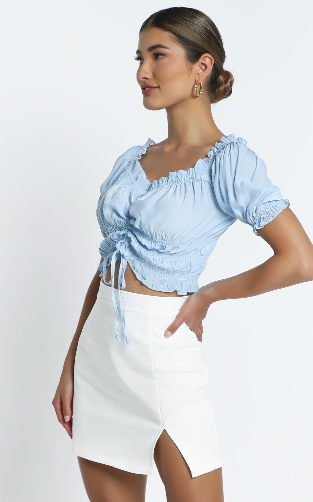 Preece Top in Blue
