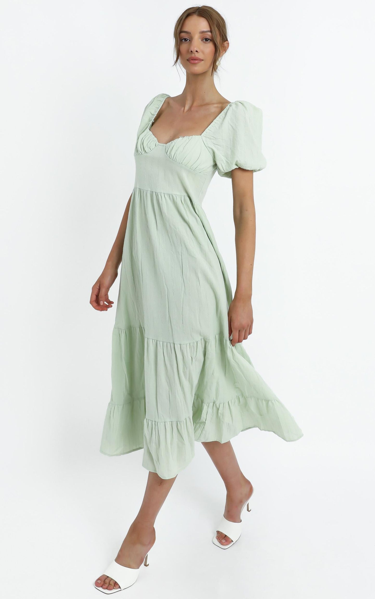 Preston Dress in Sage