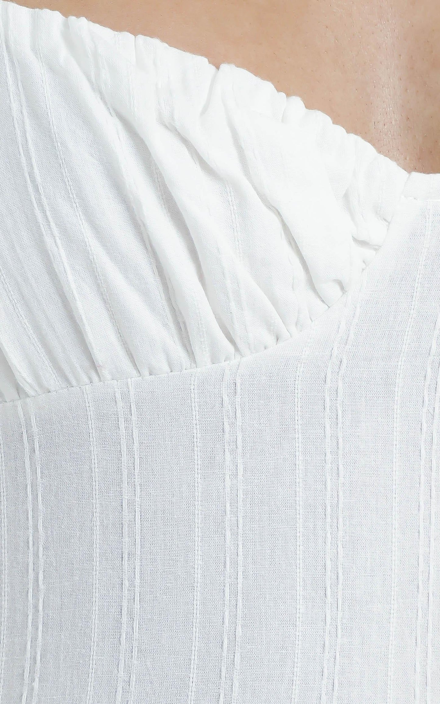 Preston Dress in White