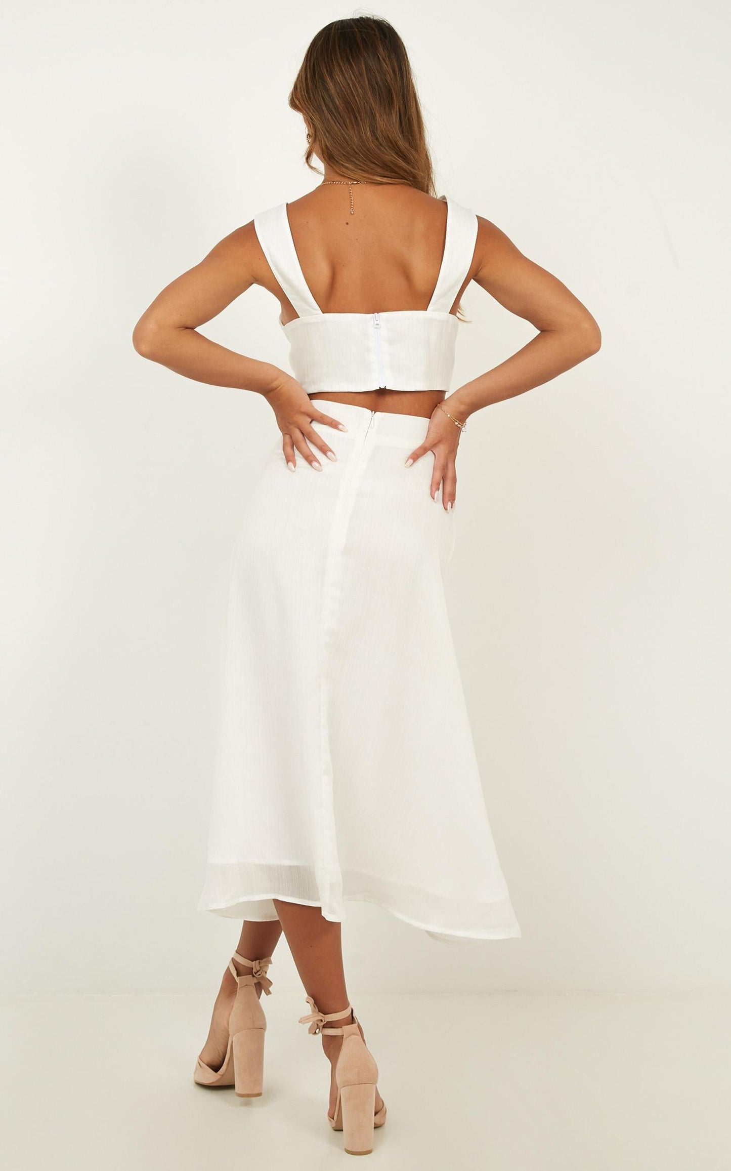 Primrose Two Piece Set In White